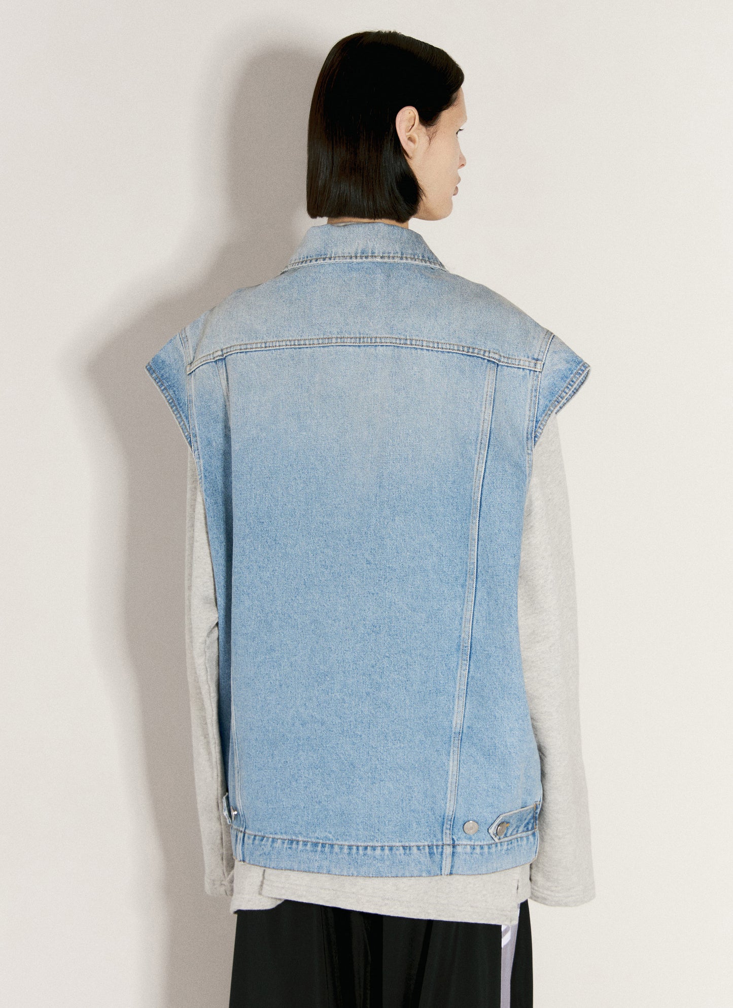 Martine Rose Women Denim Gilet MARTINE ROSE