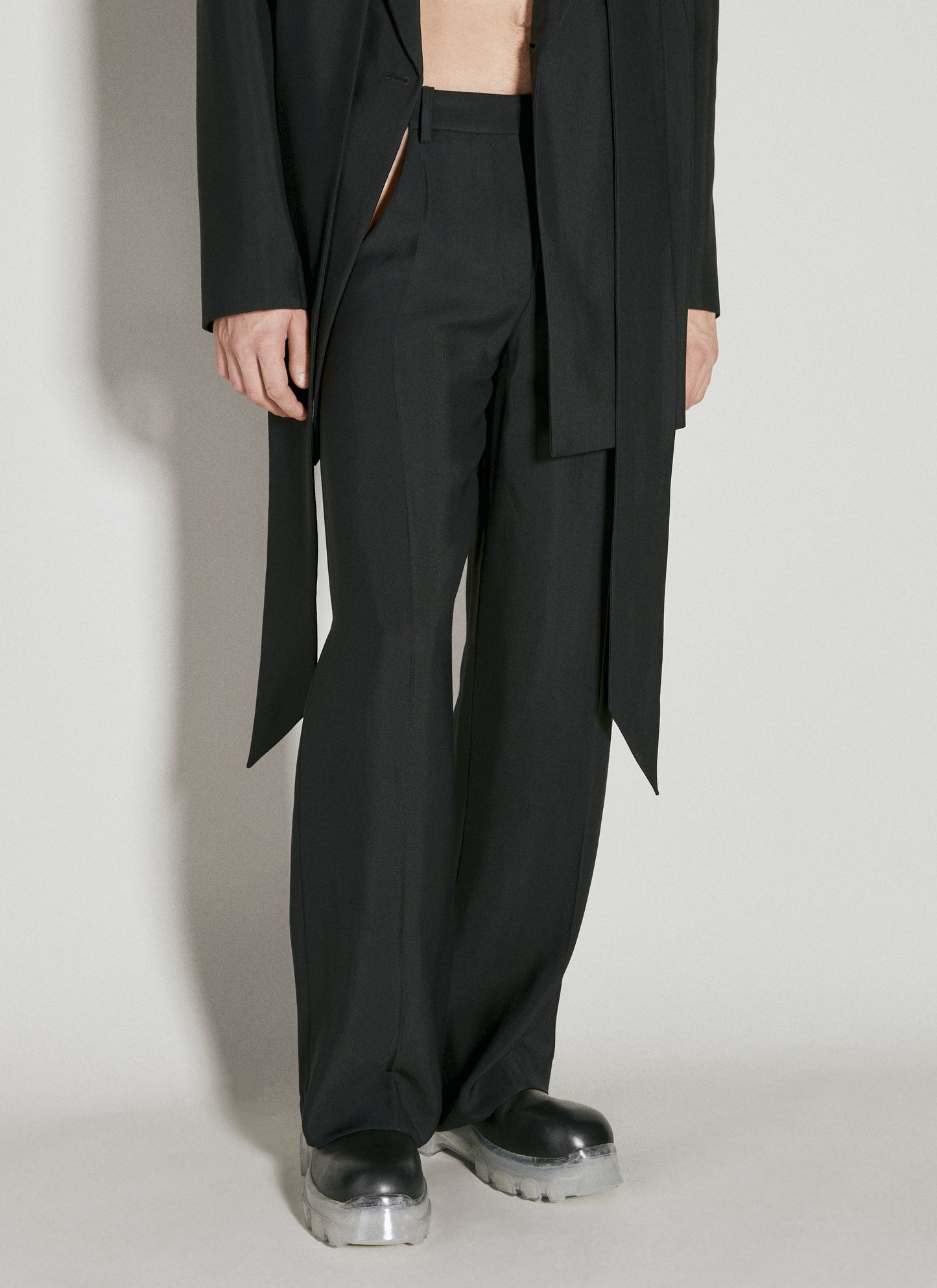 Mugler Women Cut-Out Tailored Pants MUGLER