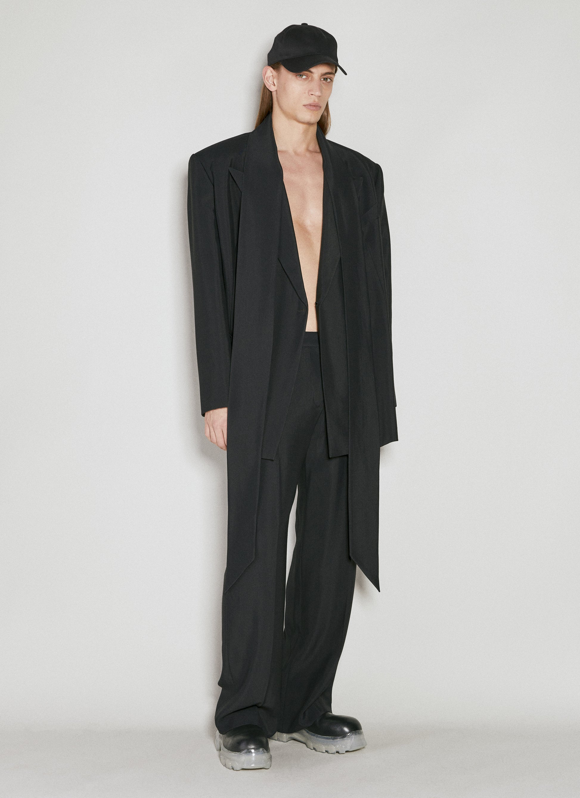 Mugler Women Cut-Out Tailored Pants MUGLER