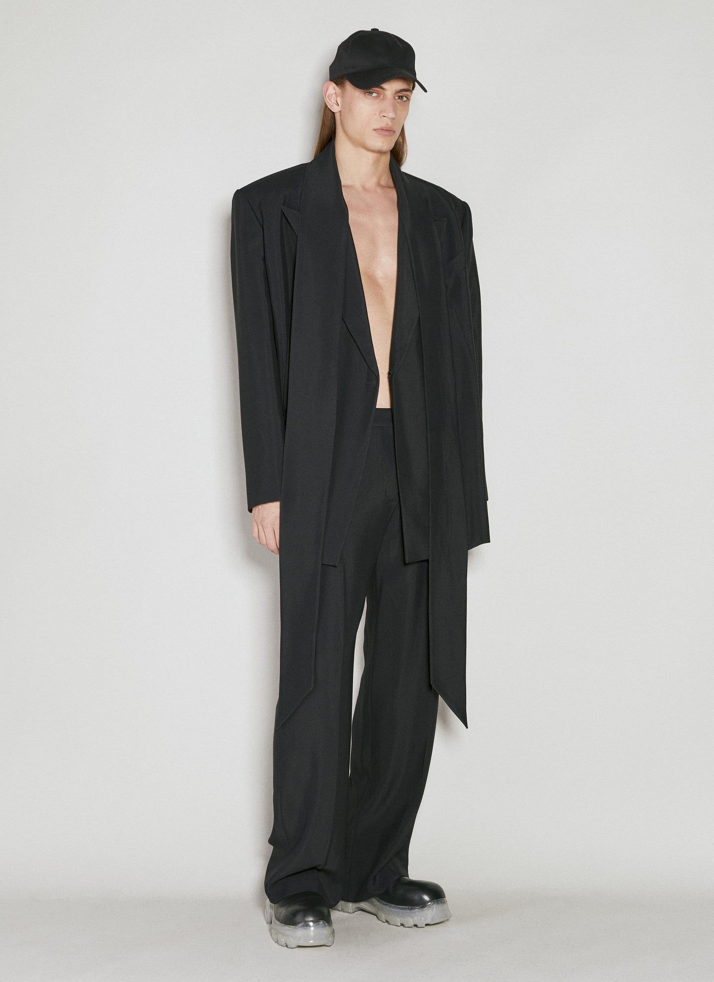 Mugler Men Cut-Out Tailored Pants MUGLER