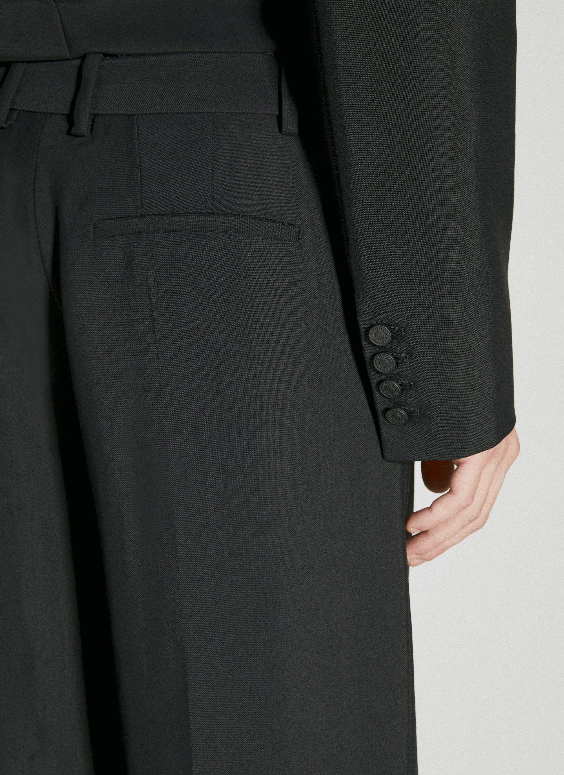 Mugler Women Cut-Out Tailored Pants MUGLER
