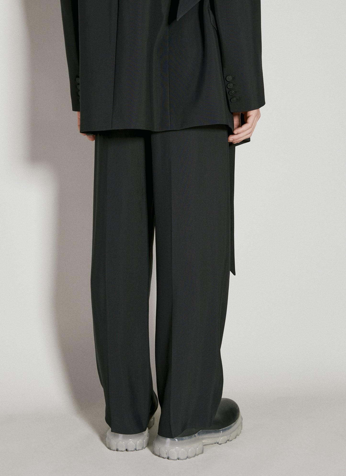 Mugler Women Cut-Out Tailored Pants MUGLER