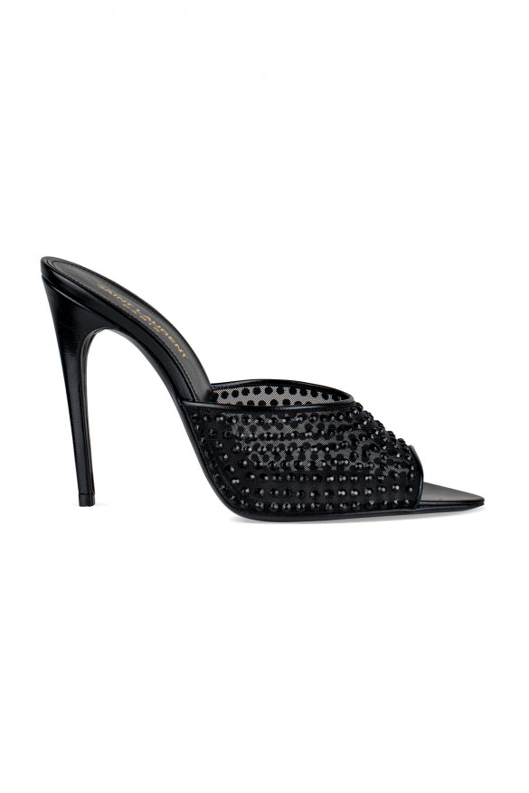 Saint Laurent Women Blonde Mules SAINT LAURENT