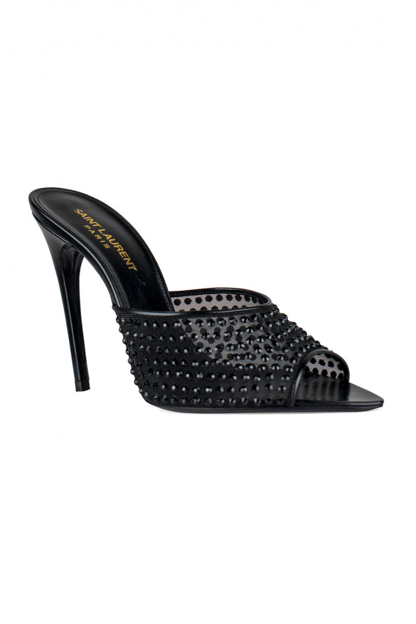 Saint Laurent Women Blonde Mules SAINT LAURENT