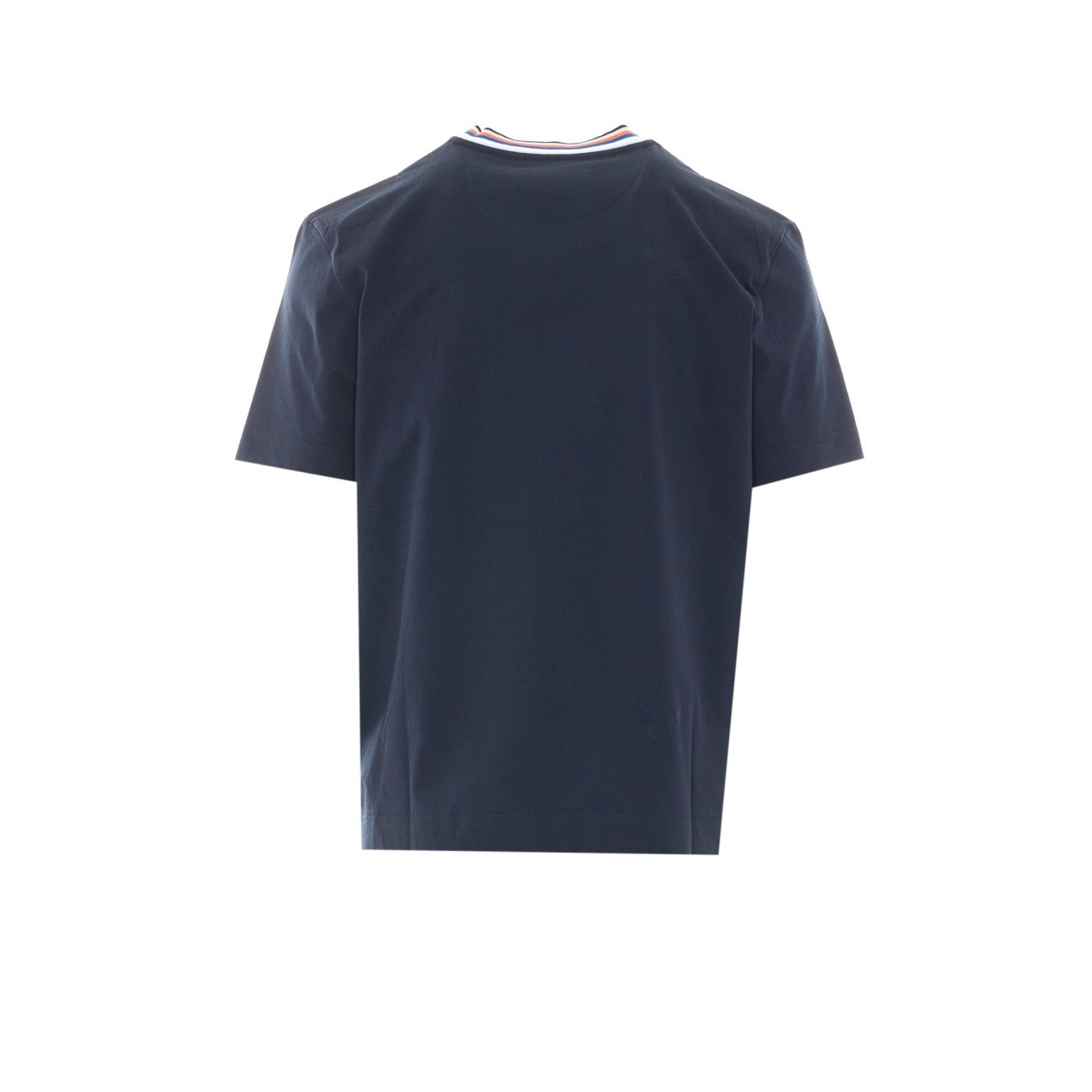 Fendi Men Multicolor Stripes And Ff Logo T-Shirt FENDI