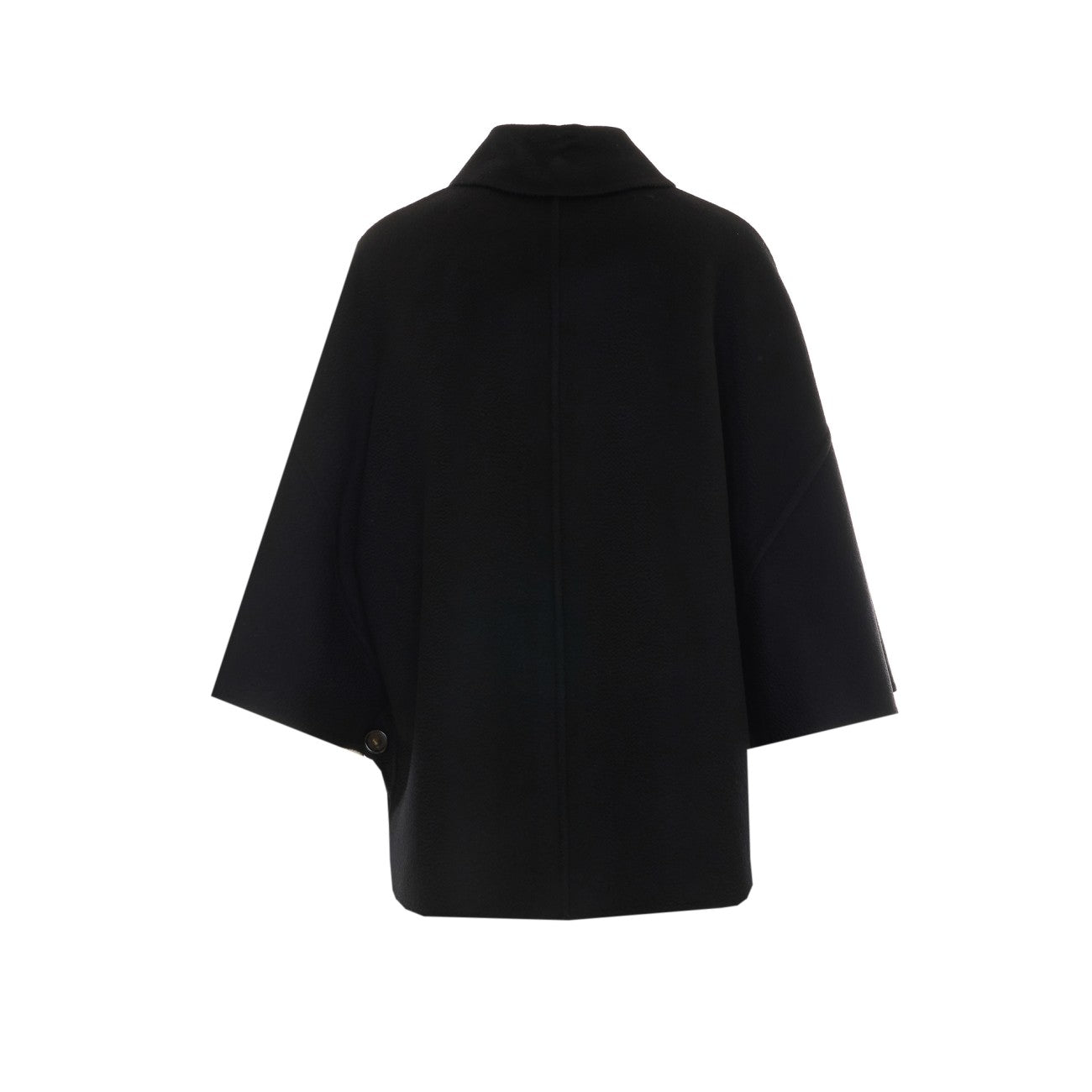 Max Mara Women Mxaospite Double-Breasted Sable Cashmere Cape MAX MARA