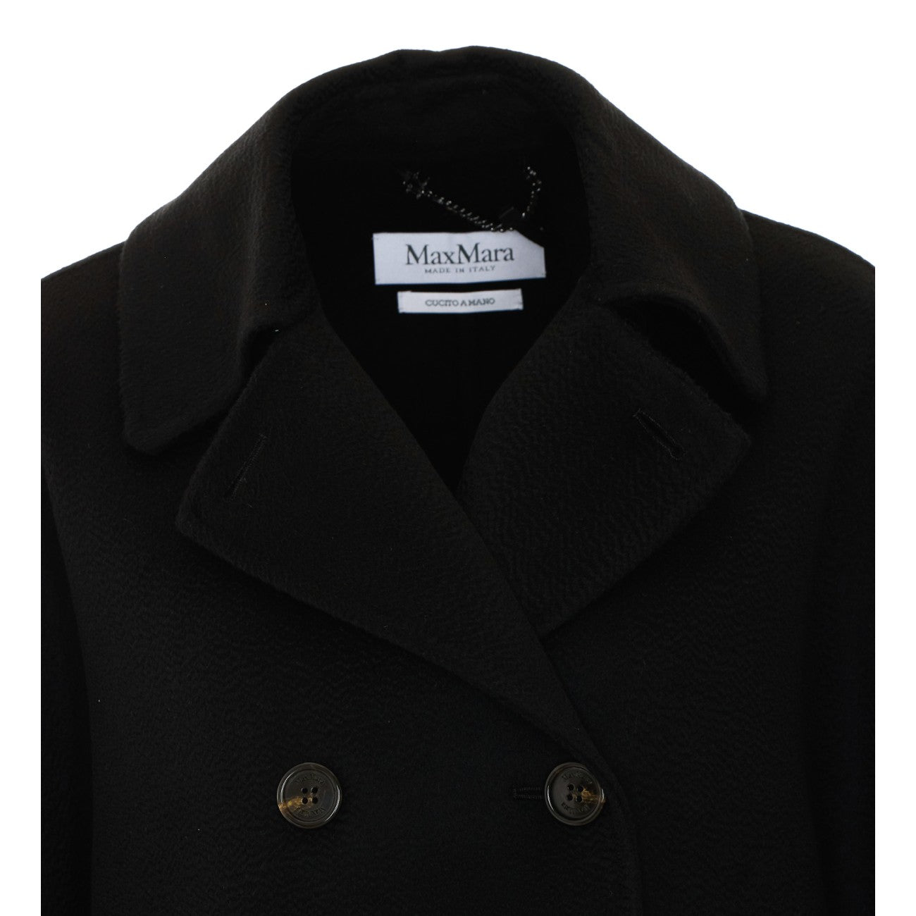 Max Mara Women Mxaospite Double-Breasted Sable Cashmere Cape MAX MARA
