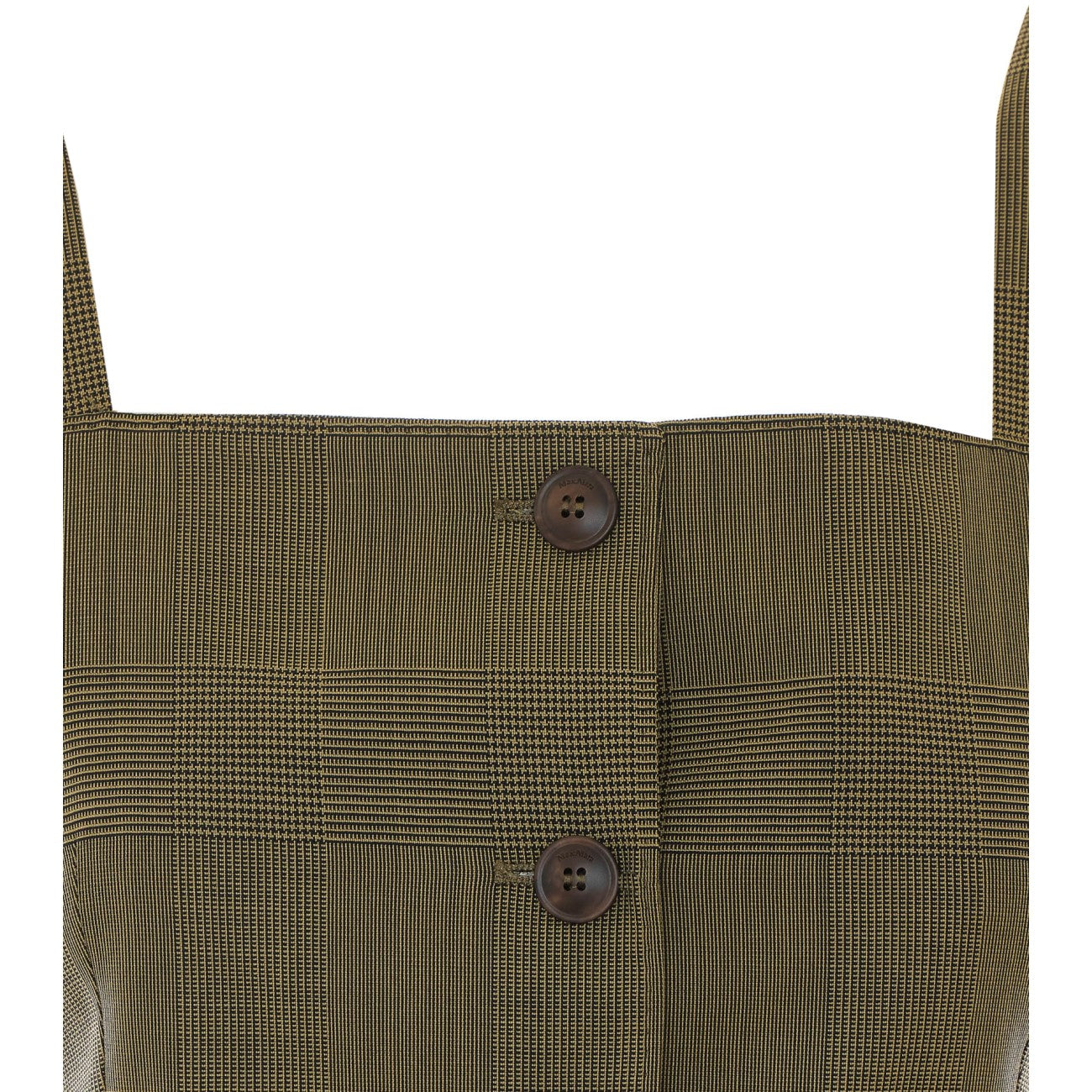 Max Mara Women Mxmbacca Prince Of Wales Wool Vest MAX MARA