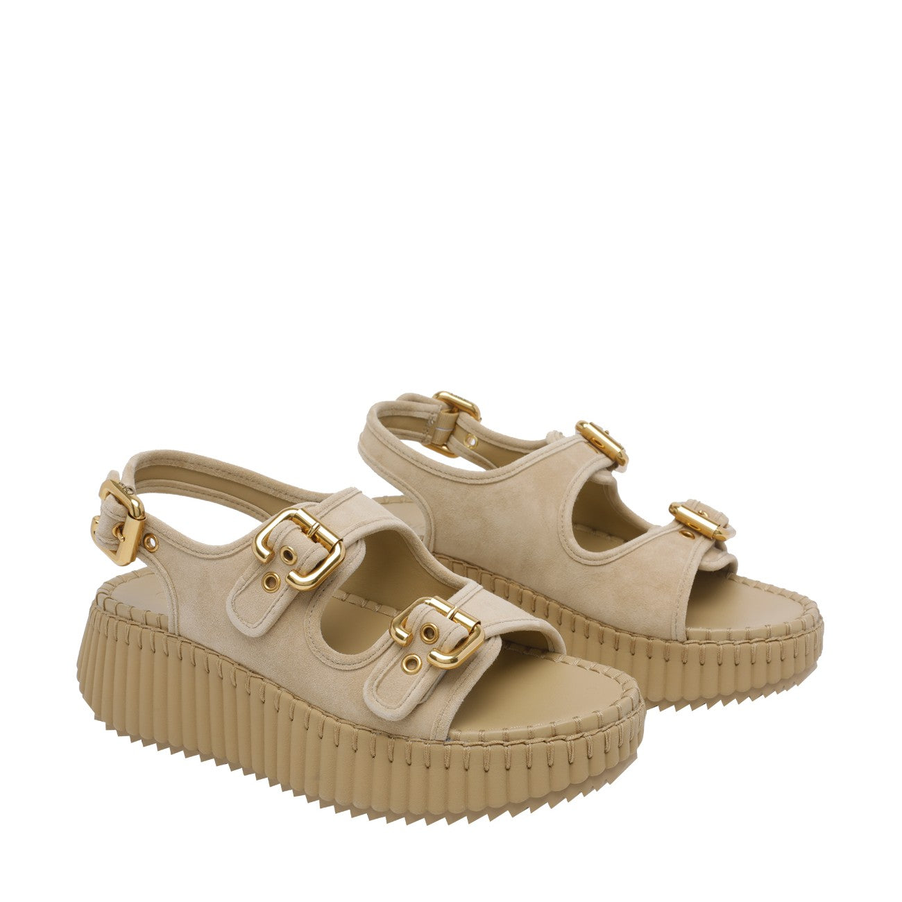 Chloe' Women Nama Wedge Sandals CHLOE