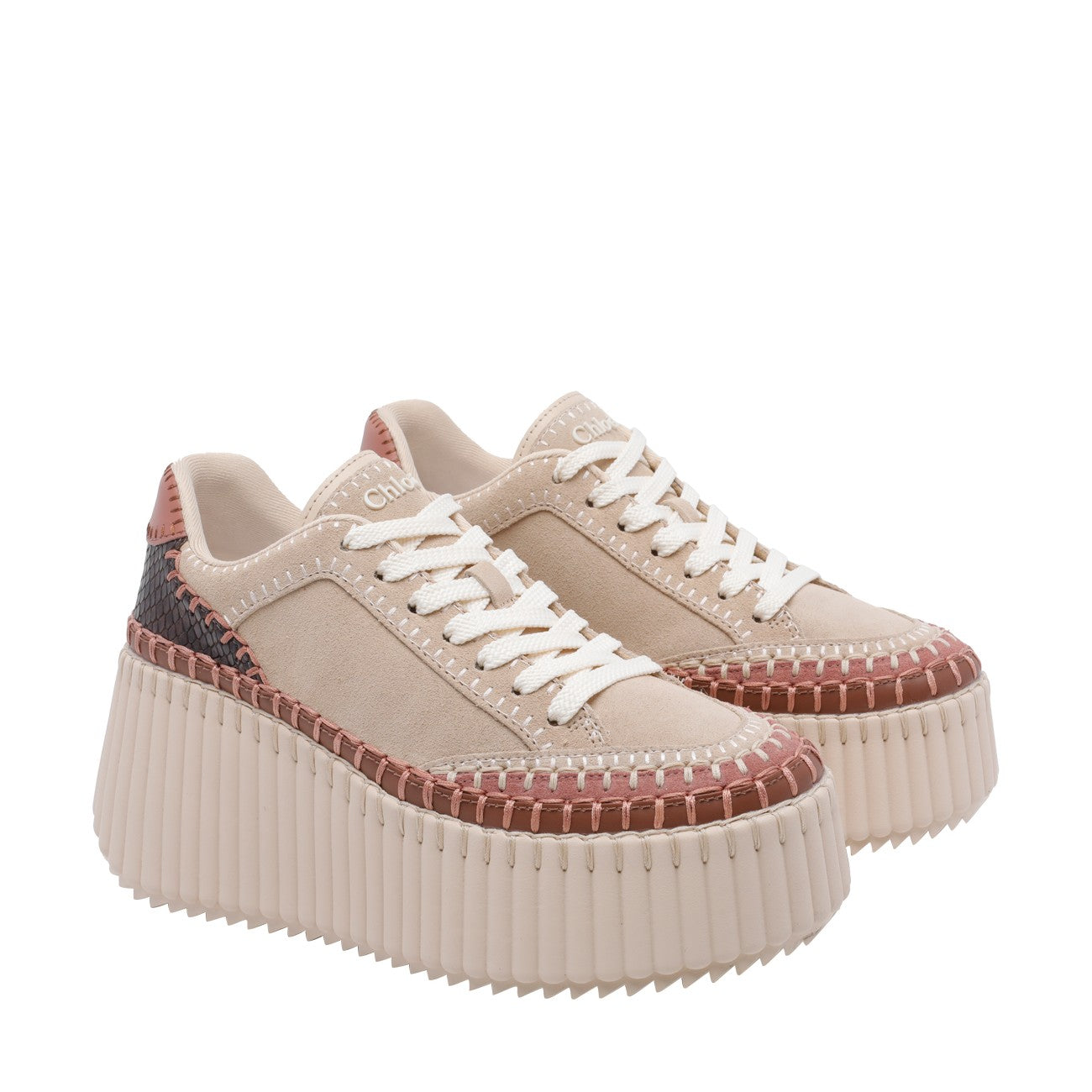 Chloe' Women Nama Wedge Sneakers CHLOE
