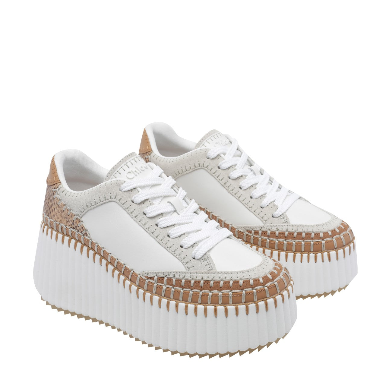 Chloe' Women Nama Wedged Sneakers CHLOE