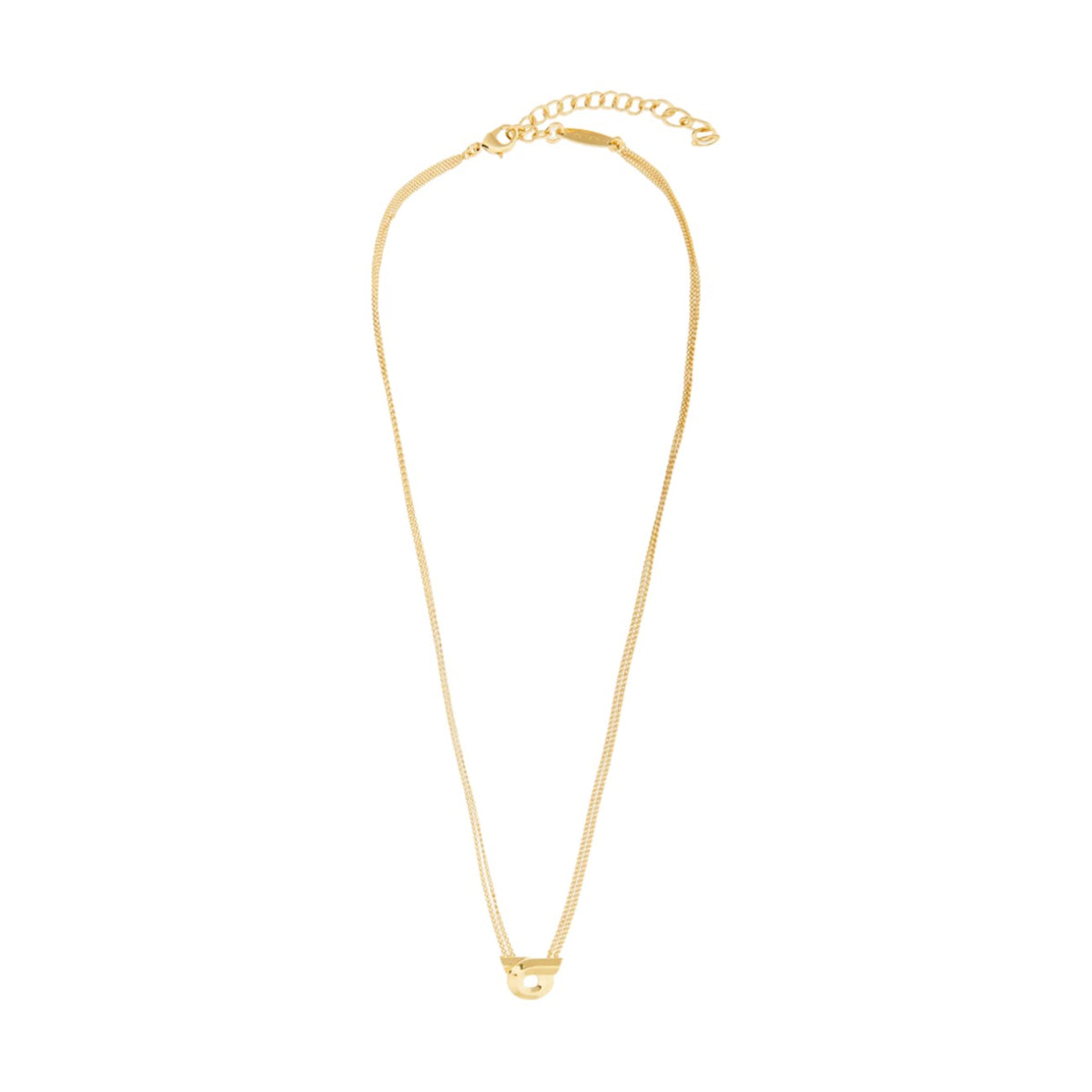 Ferragamo Women Necklace With Gancini Pendant FERRAGAMO