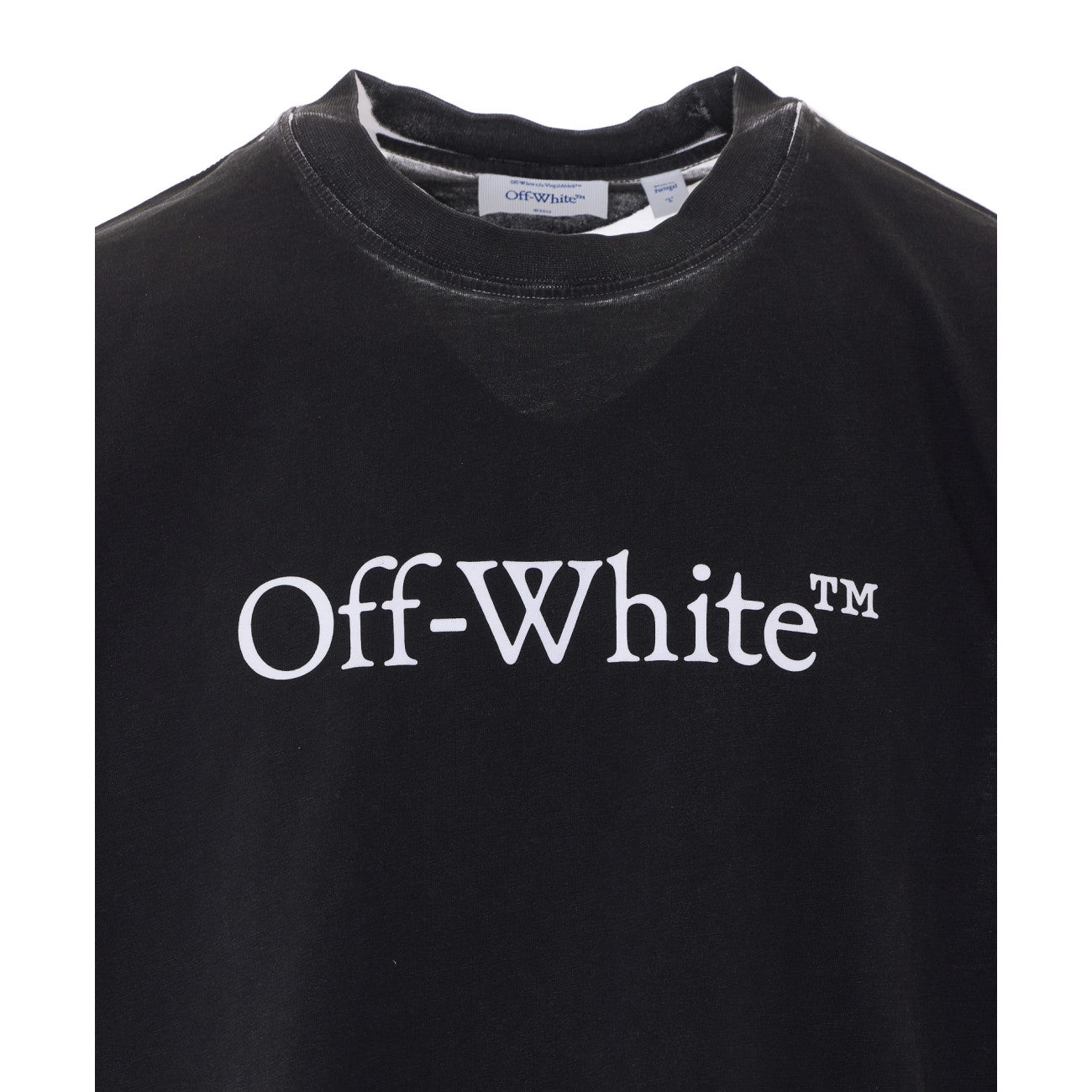 Off White Men Negative Big Bookish Skate T-Shirt OFF-WHITE