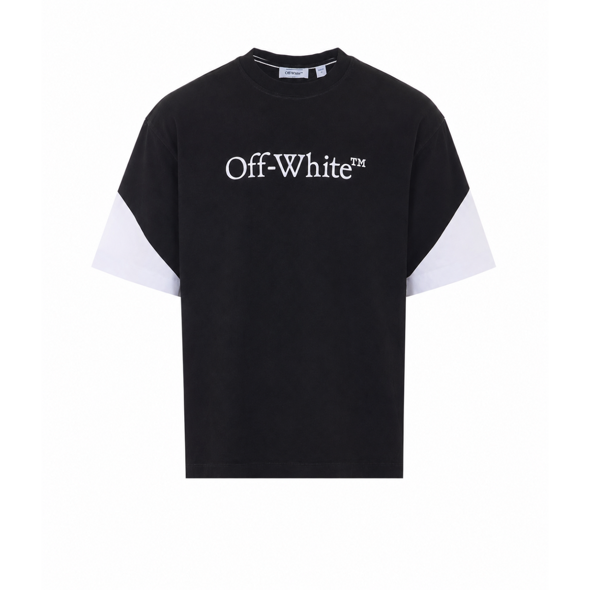 Off White Men Negative Big Bookish Skate T-Shirt OFF-WHITE