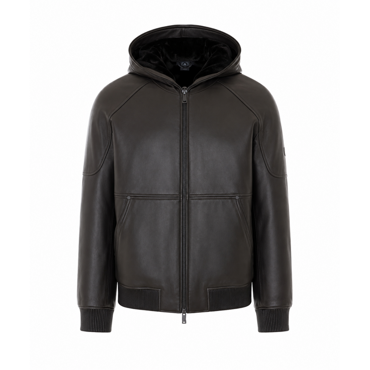 Moose Knuckles Men Neo Leather Hood Jacket MOOSE KNUCKLES