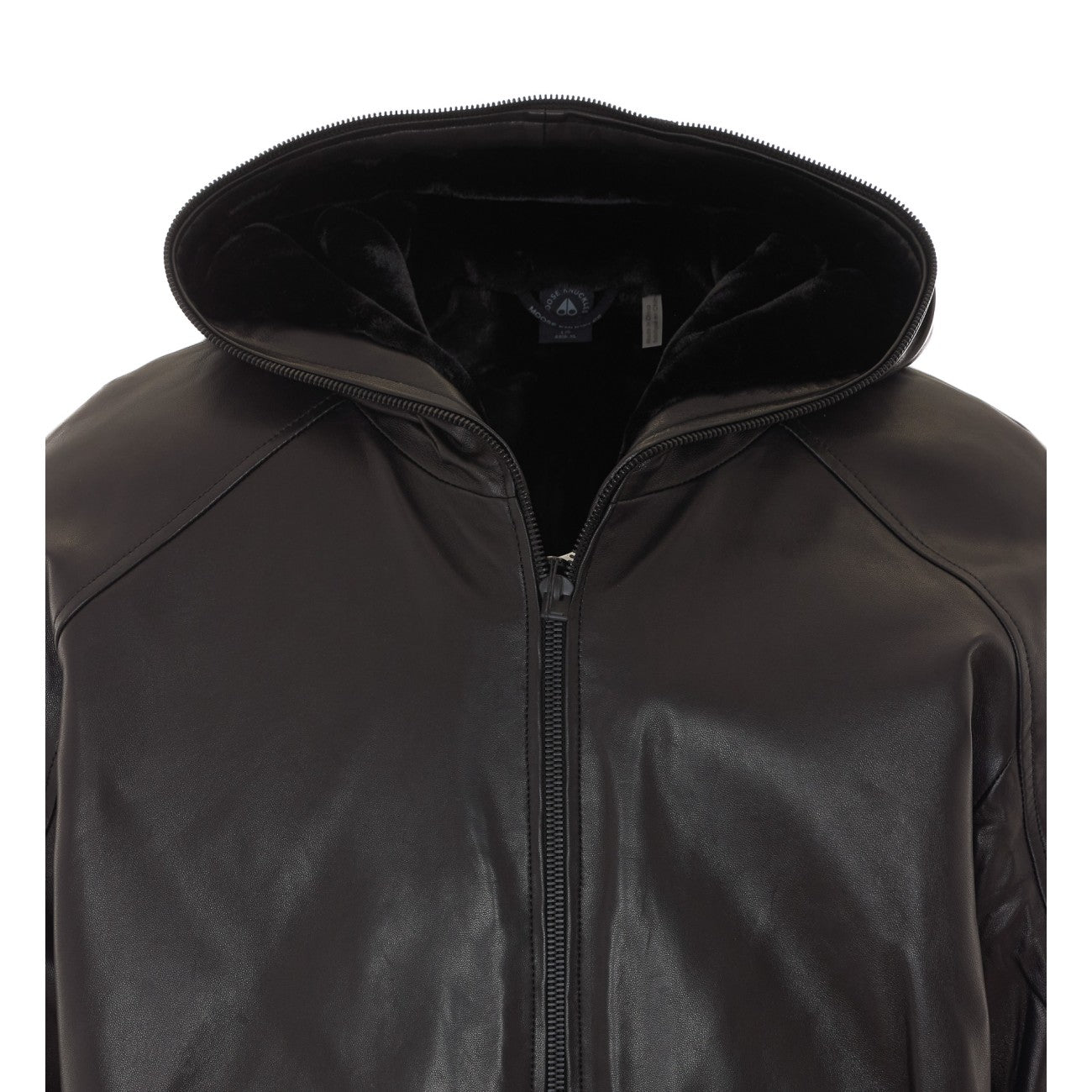 Moose Knuckles Men Neo Leather Hood Jacket MOOSE KNUCKLES