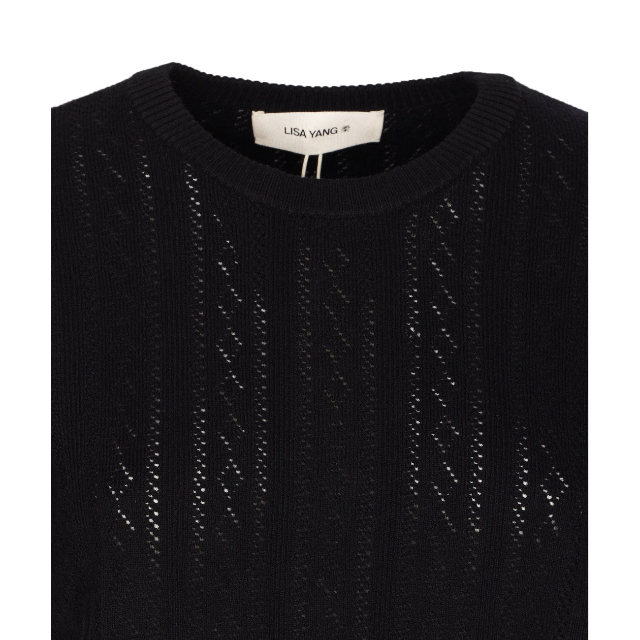 Lisa Yang Women Nika Short Sleeves Sweater LISA YANG
