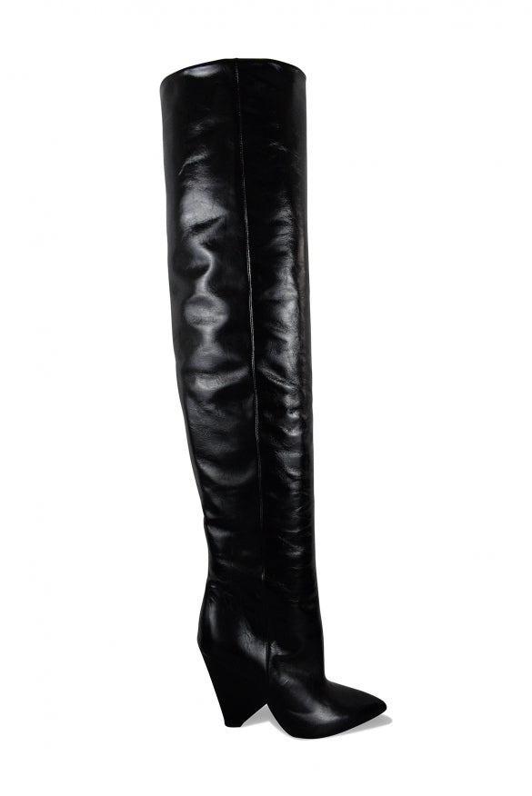 Saint Laurent Women Niki 105 Over-The-Knee Boots SAINT LAURENT