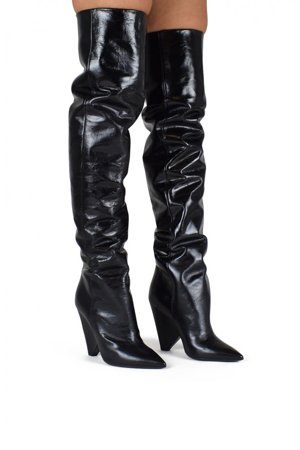 Saint Laurent Women Niki 105 Over-The-Knee Boots SAINT LAURENT