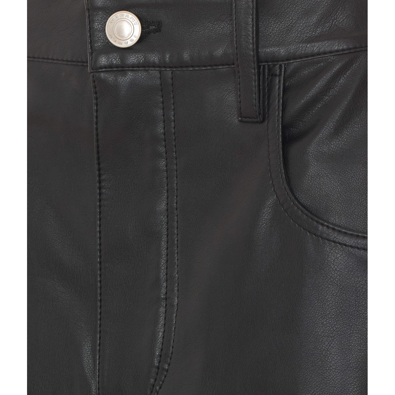 Isabel Marant Etoile Women Nilauria Leather Effect Skirt ISABEL MARANT ETOILE