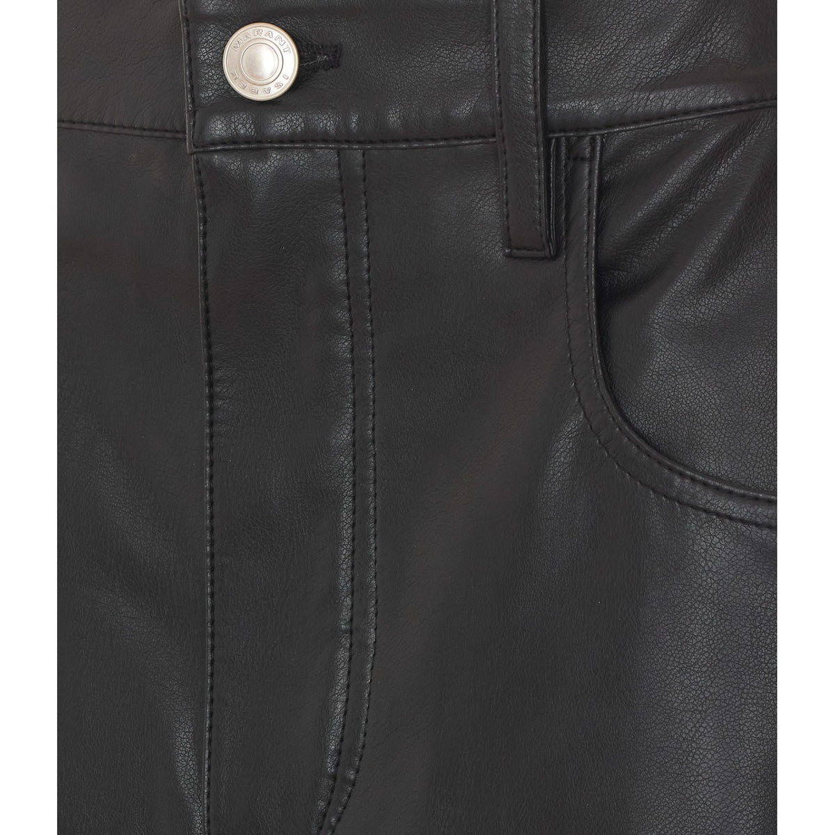 Isabel Marant Etoile Women Nilauria Leather Effect Skirt ISABEL MARANT ETOILE