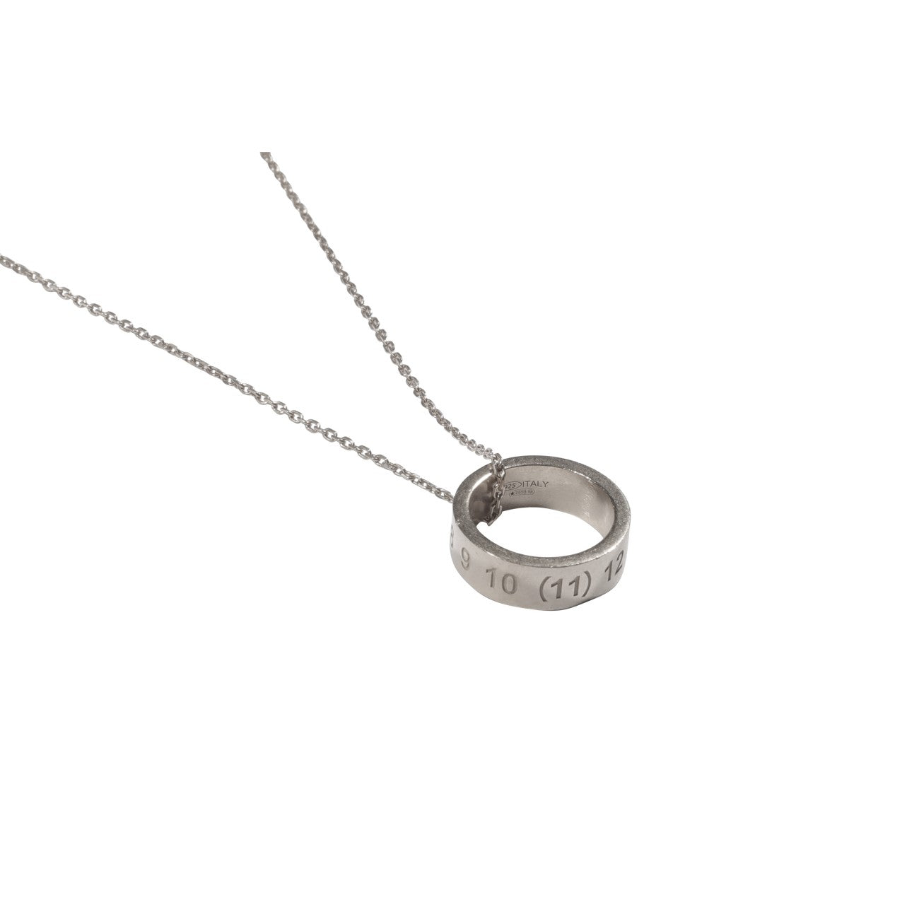 Maison Margiela Women Numeric Logo Ring Necklace MAISON MARGIELA