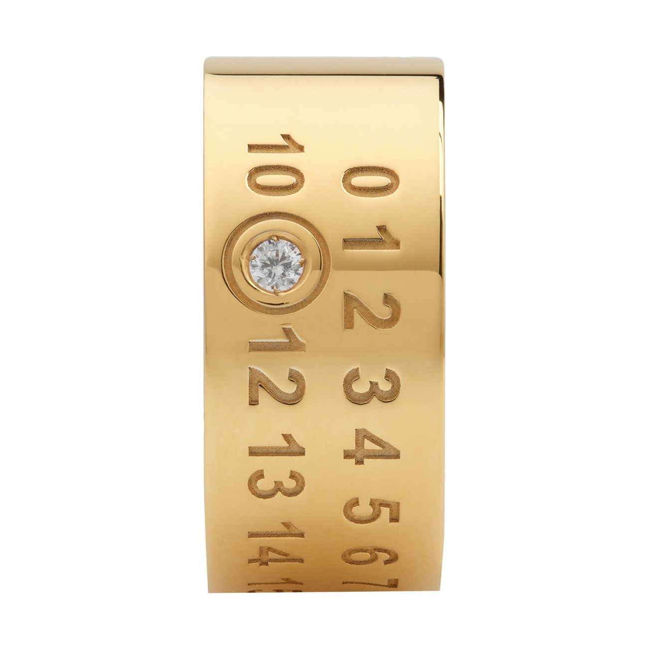 Maison Margiela Women Numerical Ring With Diamond MAISON MARGIELA