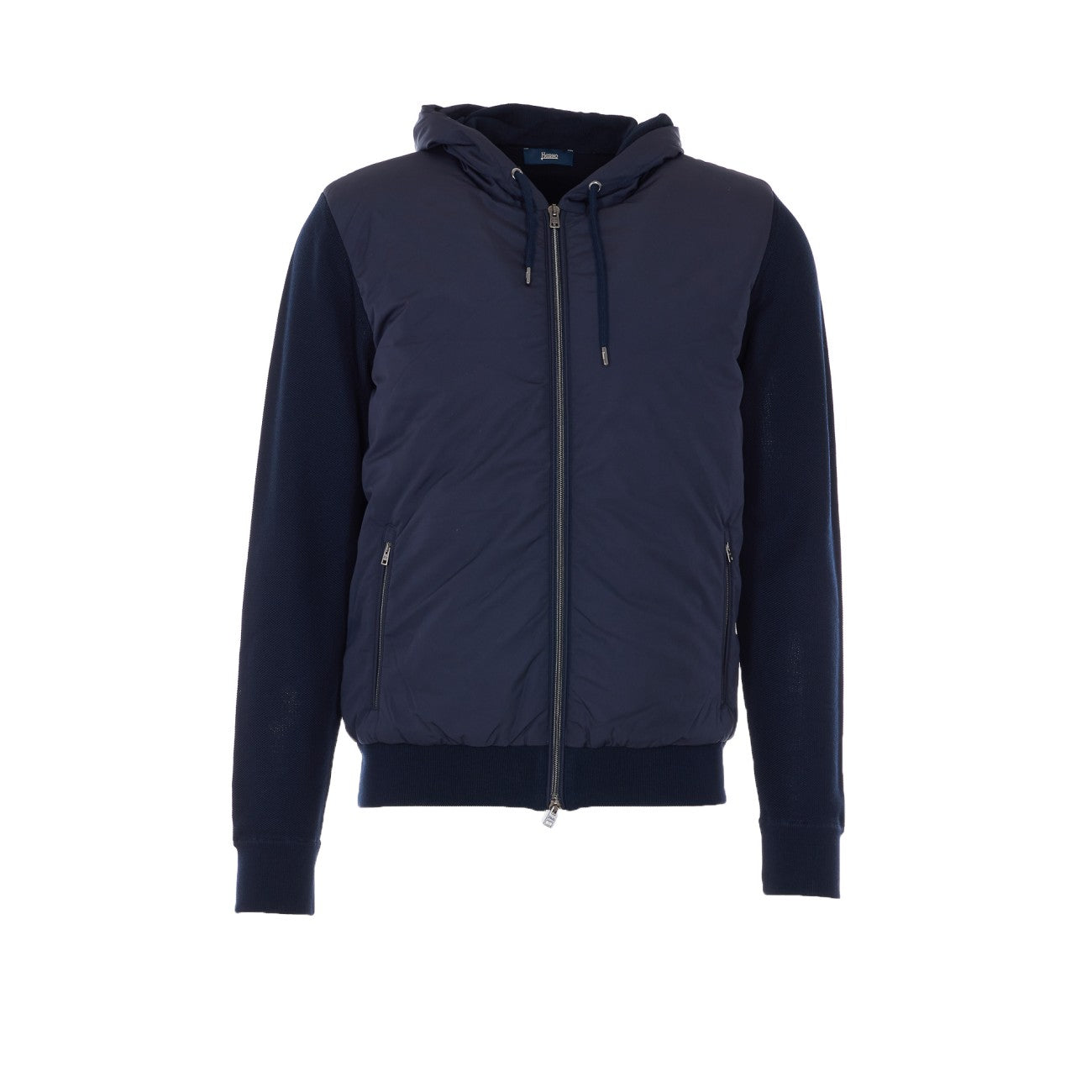 Herno Men Nylon And Pique' Knit Cardigan HERNO