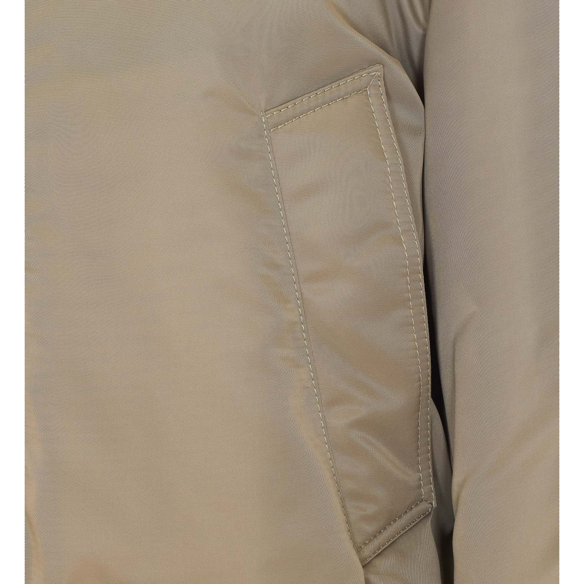 Bottega Veneta Women Nylon Satin Jacket With Intrecciato Collar BOTTEGA VENETA
