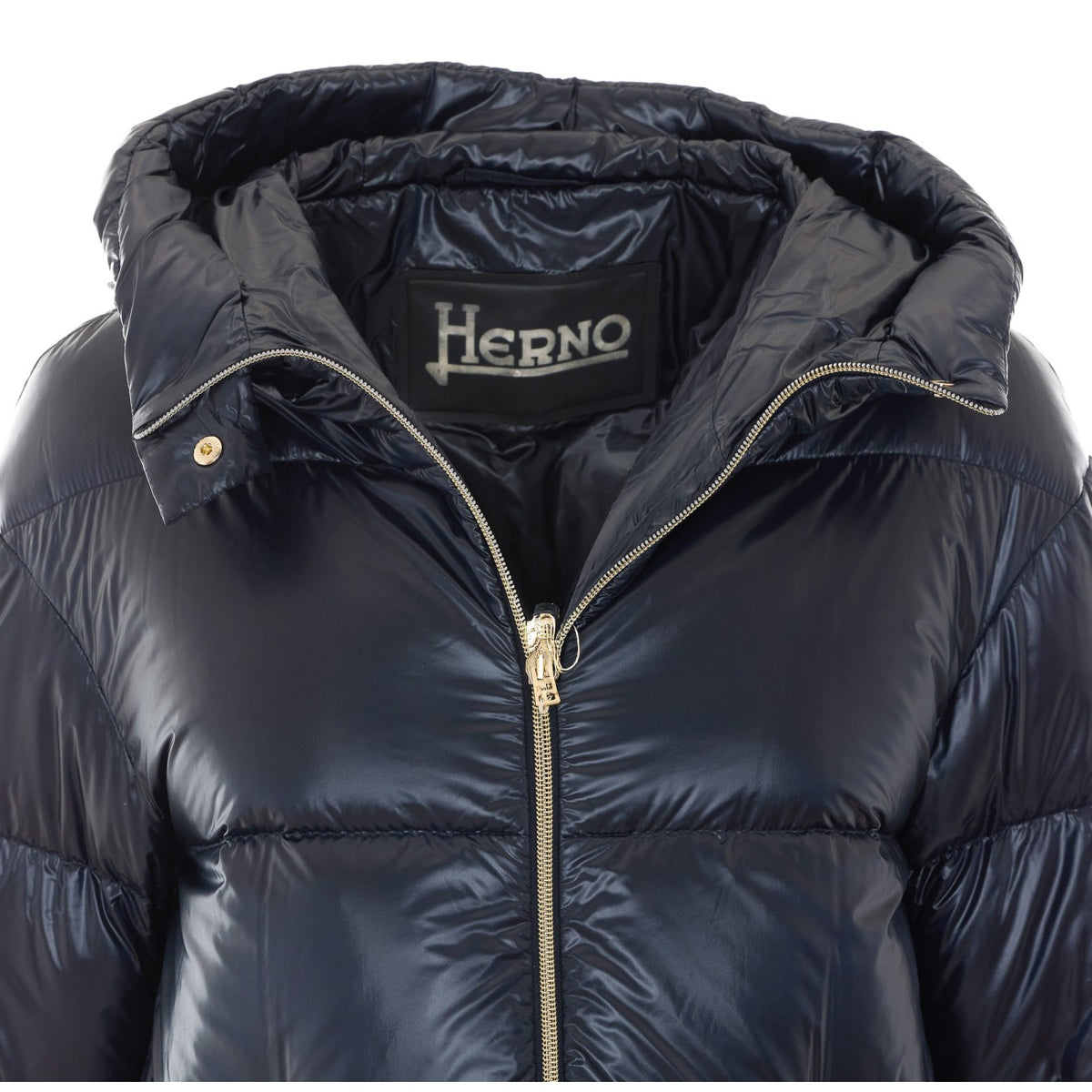 Herno Women Nylon Ultralight Long Down Jacket HERNO
