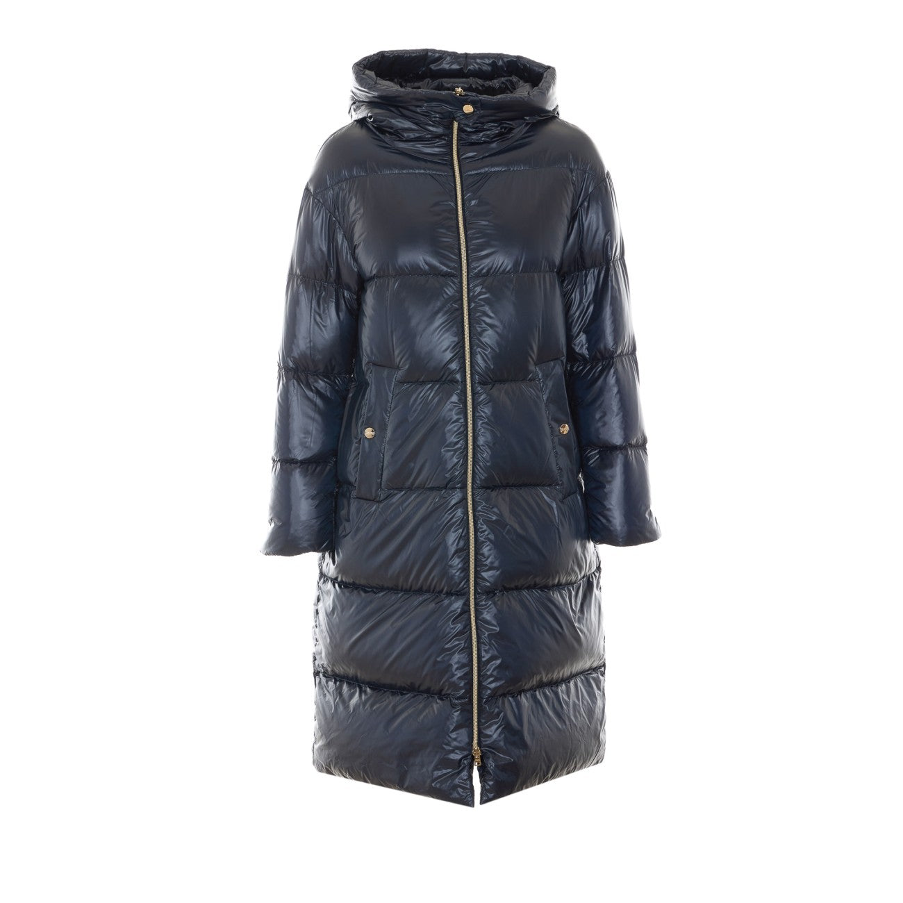 Herno Women Nylon Ultralight Long Down Jacket HERNO