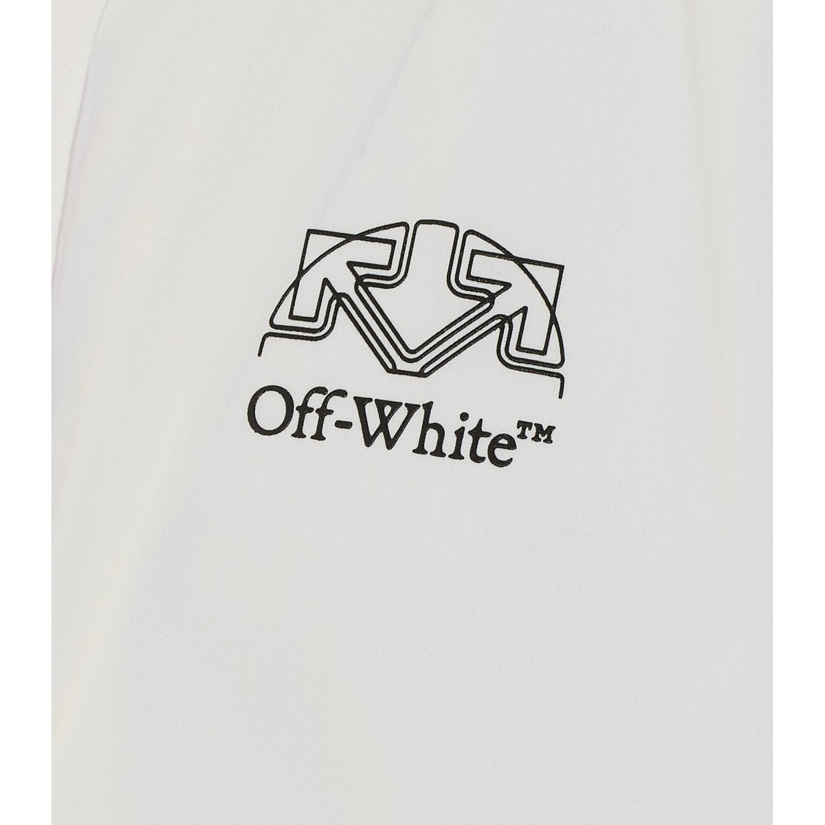 Off White Men Offline Half Arrow Bowling Shirt OFF-WHITE