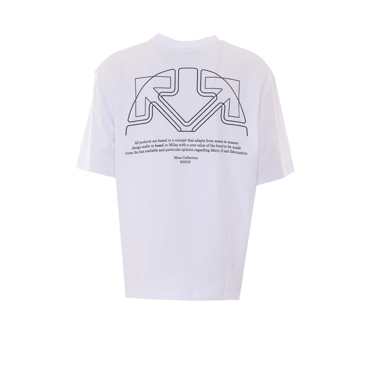 Off White Men Offline Half Arrow Skate T-Shirt OFF-WHITE