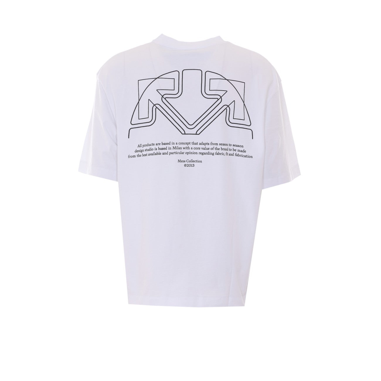 Off White Men Offline Half Arrow Skate T-Shirt OFF-WHITE