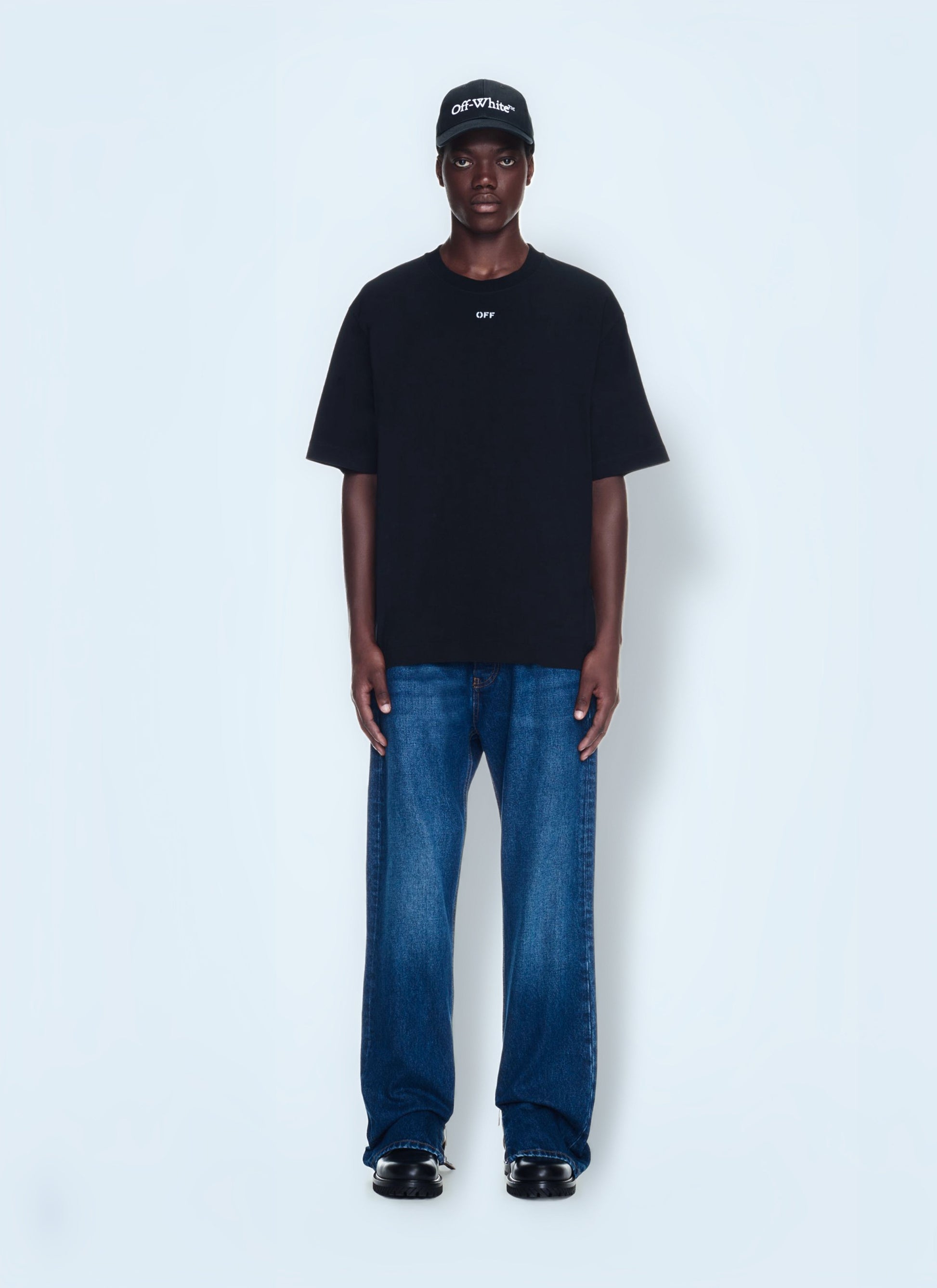 Off White Men Off Stamp Skate T-Shirt OFF-WHITE