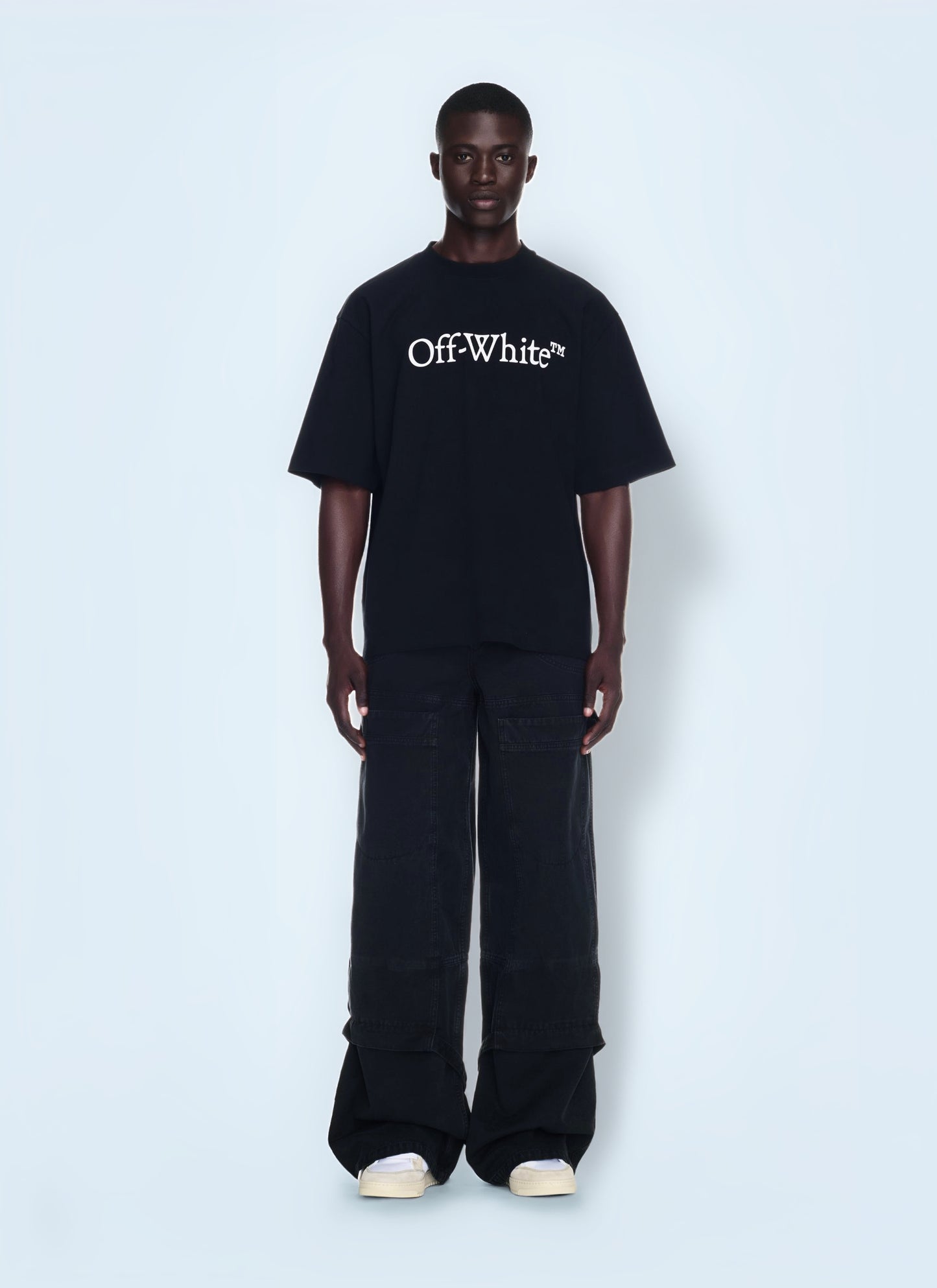 Off White Men Canvas Carpenter Pants OFF-WHITE