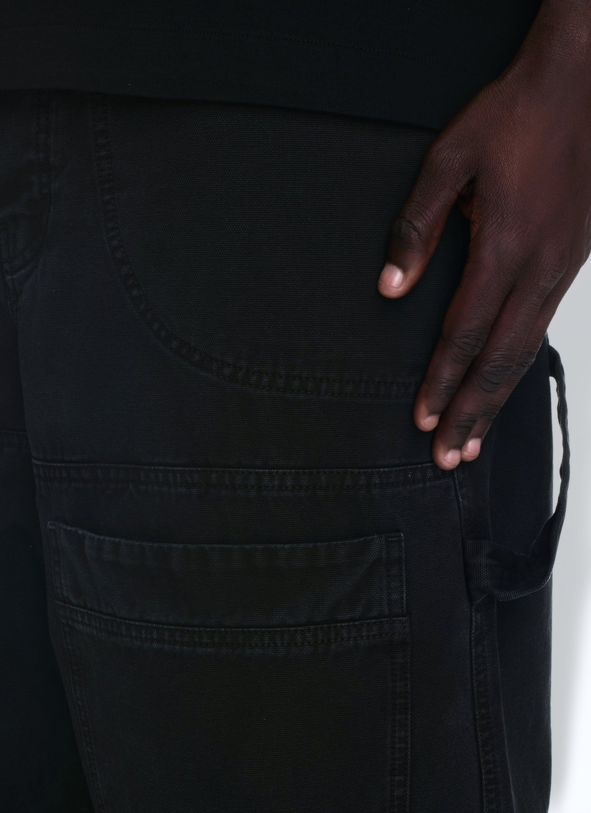 Off White Men Canvas Carpenter Pants OFF-WHITE