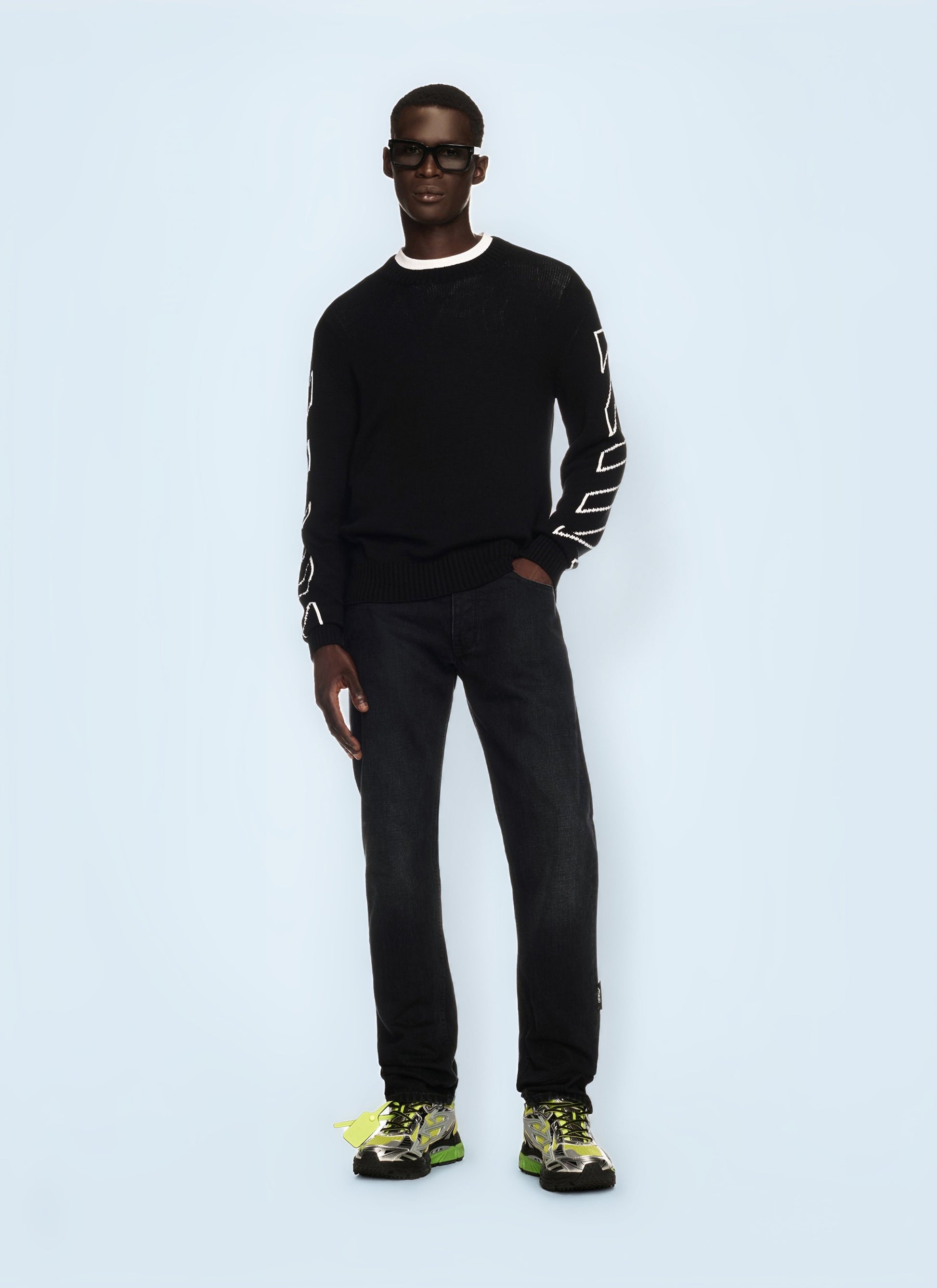 Off White Men Arrow Jeans OFF-WHITE