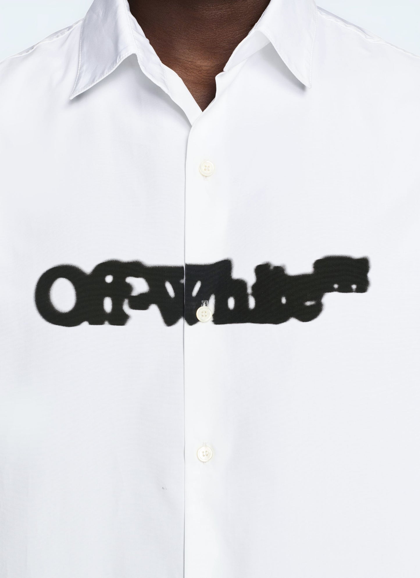 Off White Men Spray Arrow Bowling Shirt OFF-WHITE