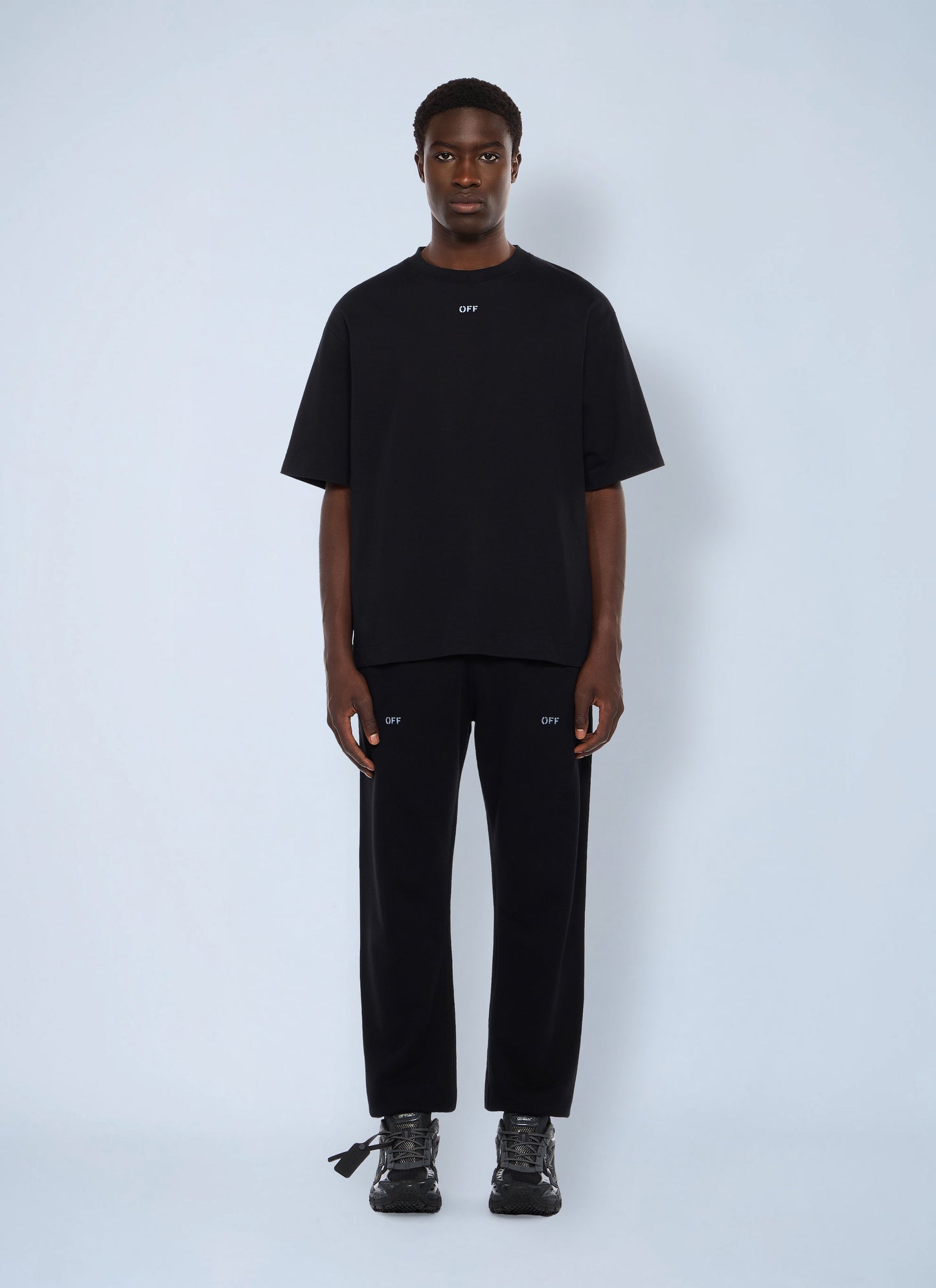Off-White Men Stencil Arrow Skate Logo T-Shirt OFF-WHITE