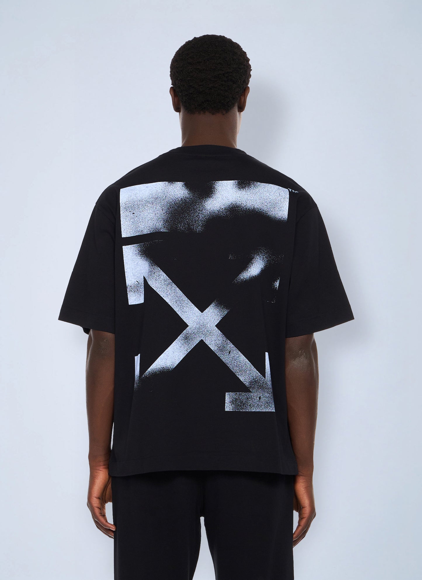 Off-White Men Stencil Arrow Skate Logo T-Shirt OFF-WHITE