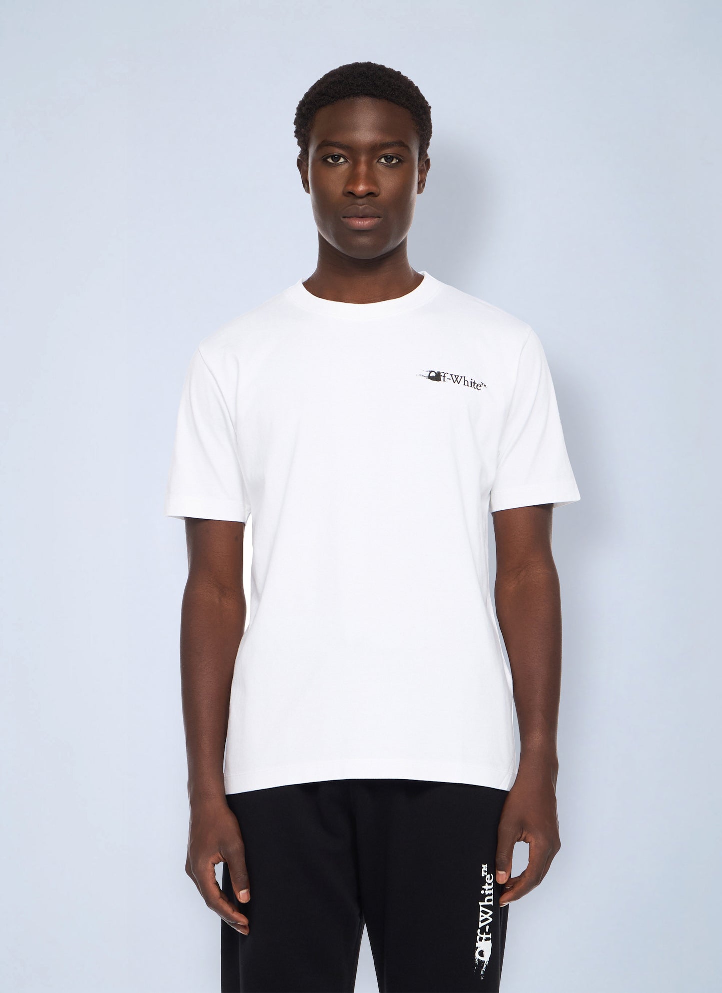 Off-White Men Ink Arrow Slim Logo T-Shirt OFF-WHITE