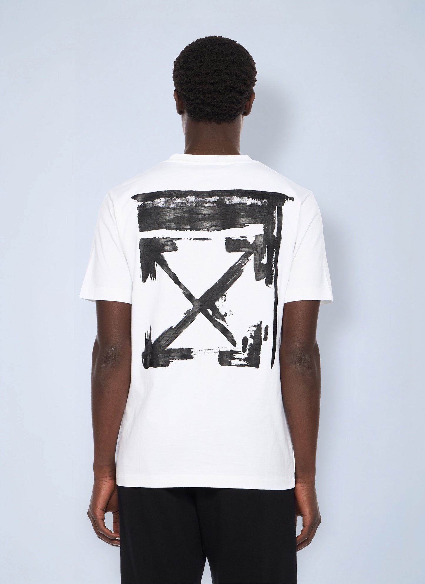 Off-White Men Ink Arrow Slim Logo T-Shirt OFF-WHITE