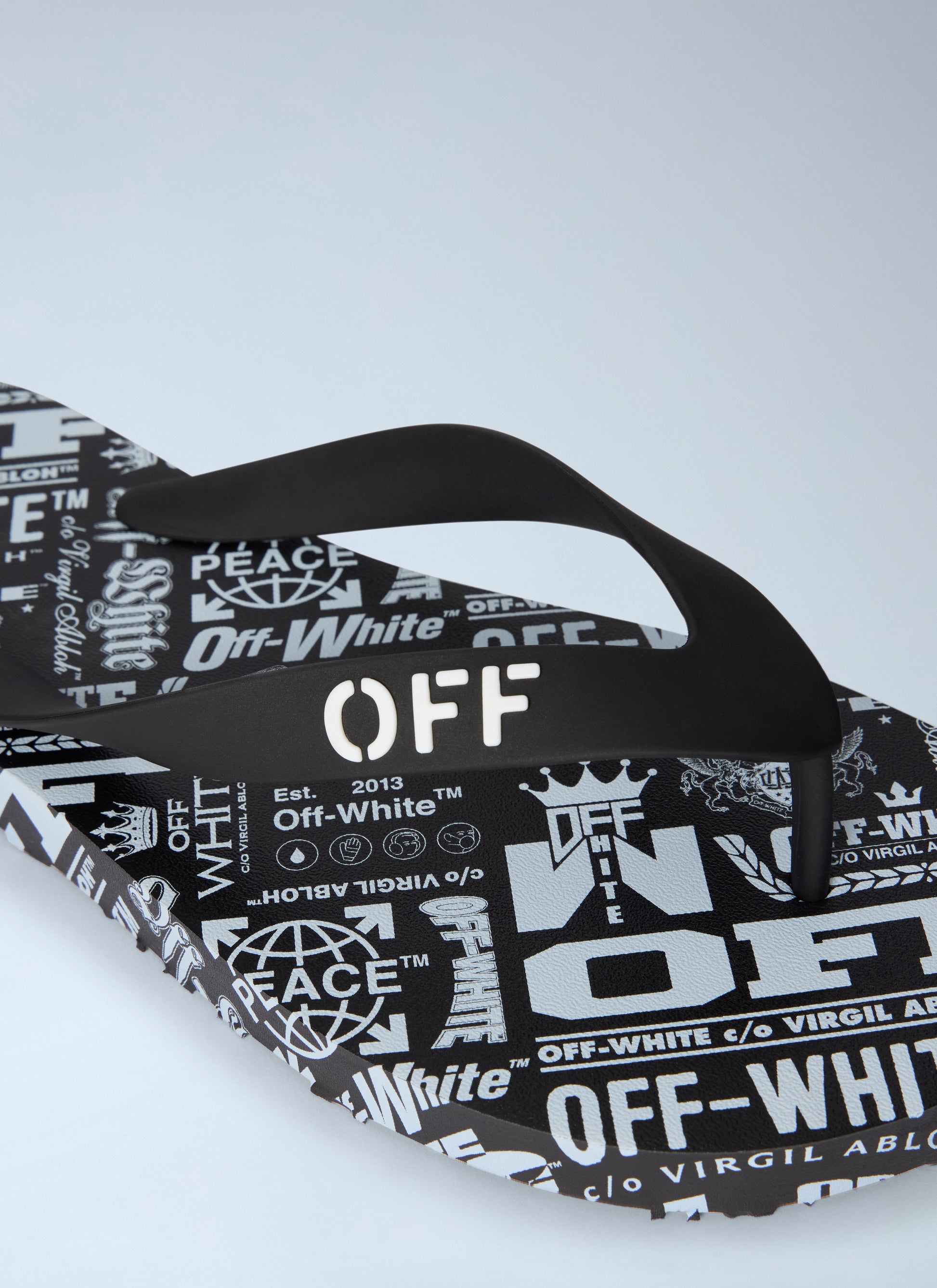 Off-White Men Off Stamp Flip Flops OFF-WHITE