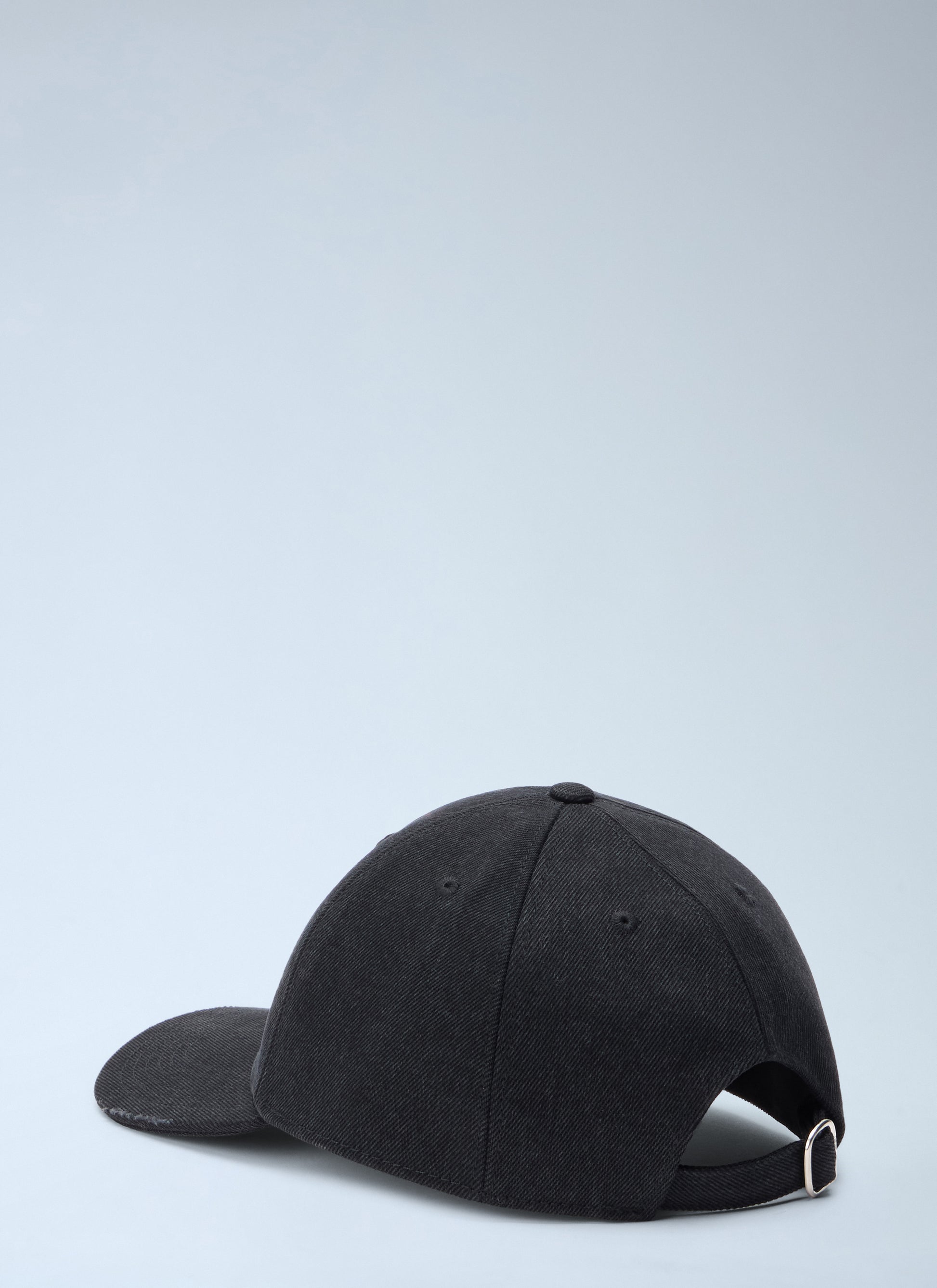 Off-White Men Denim Washed Baseball Cap OFF-WHITE