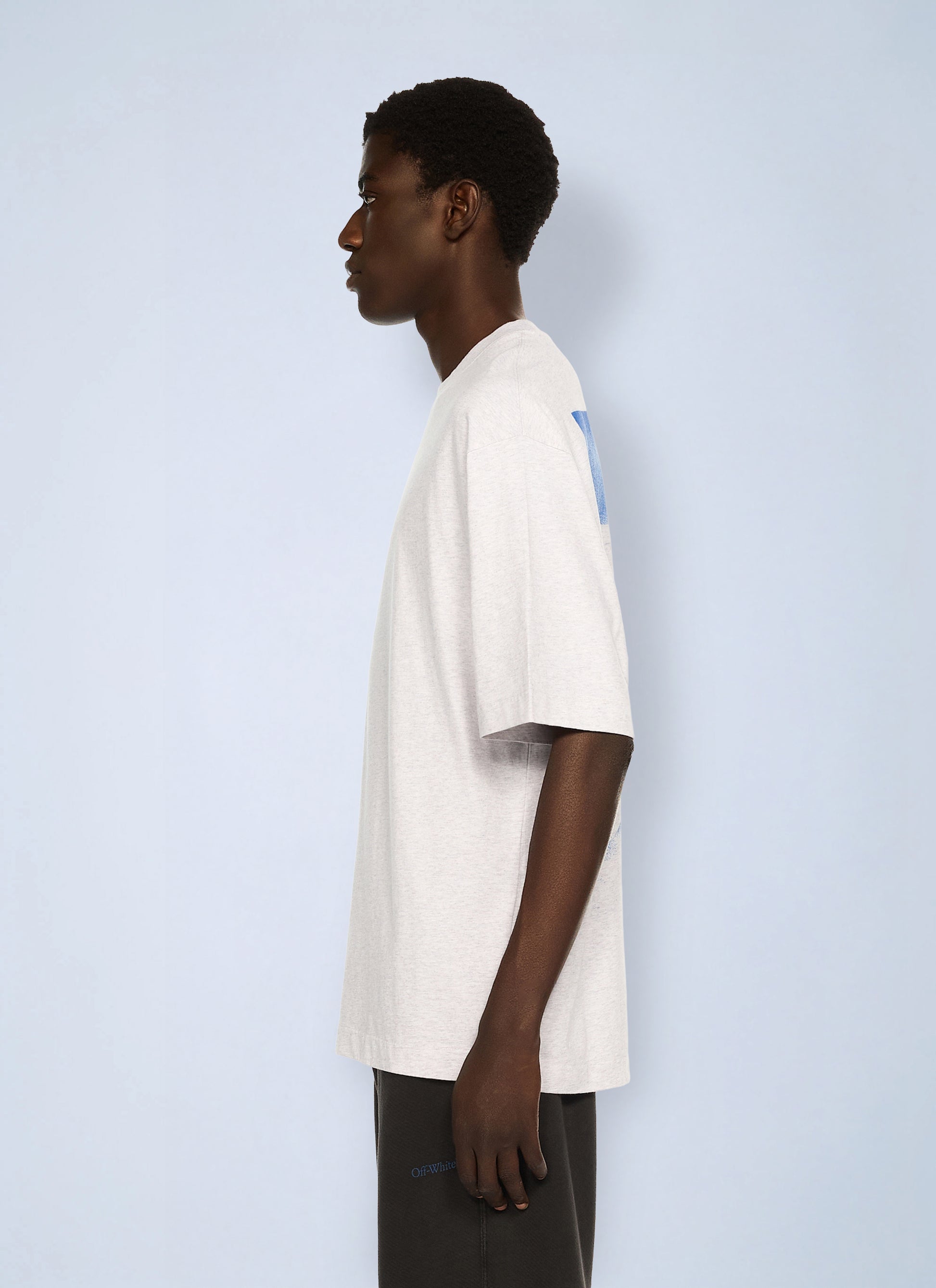 Off-White Men Stencil Arrow Skate Logo T-Shirt OFF-WHITE