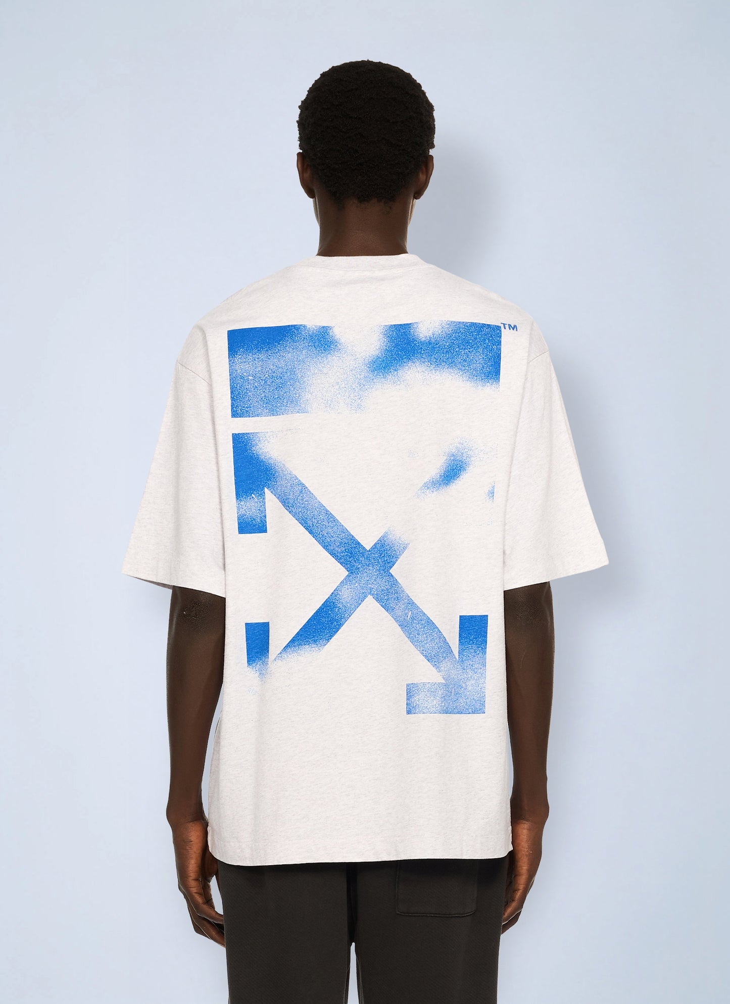 Off-White Men Stencil Arrow Skate Logo T-Shirt OFF-WHITE