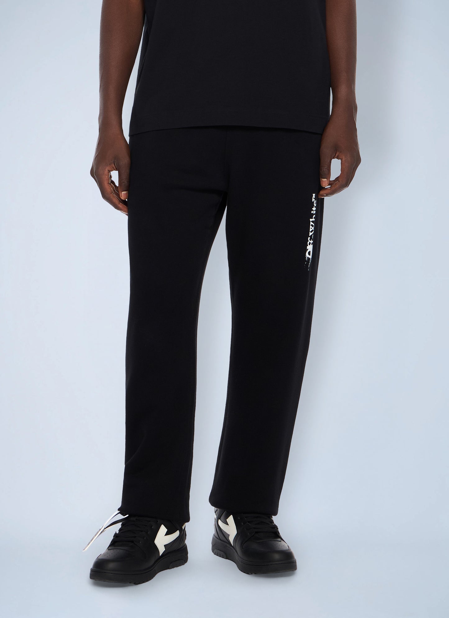 Off-White Men Ink Arrow Cuffed Track Pants OFF-WHITE