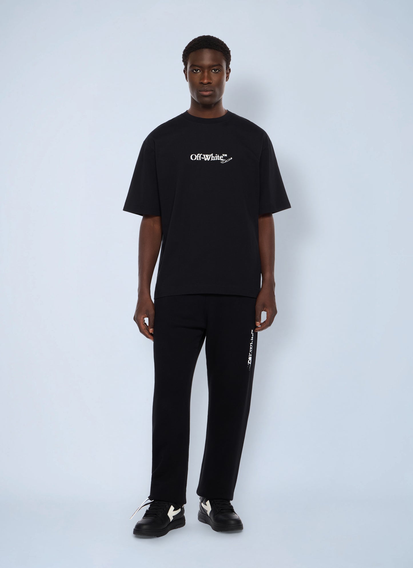 Off-White Men Ink Arrow Cuffed Track Pants OFF-WHITE