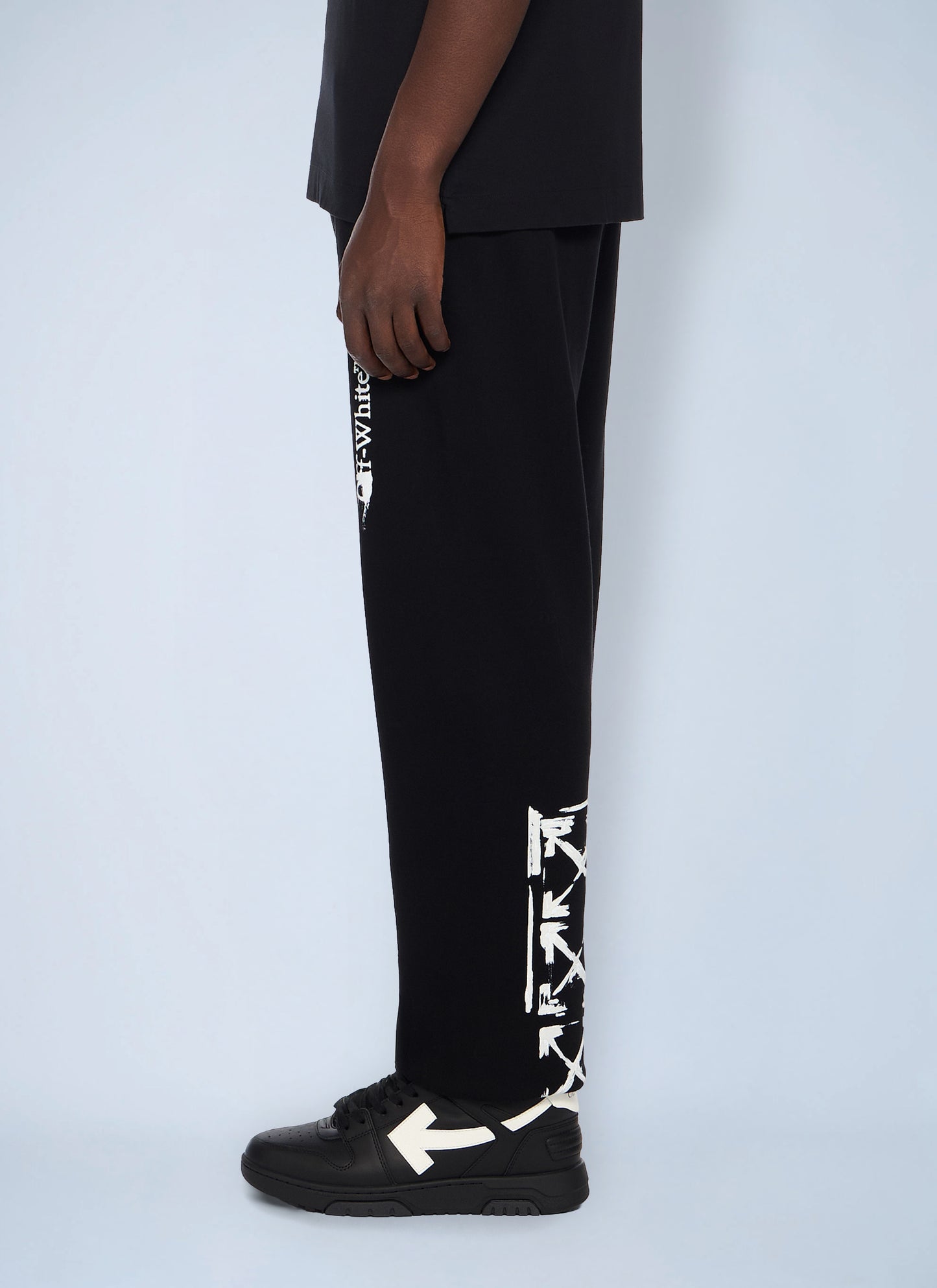 Off-White Men Ink Arrow Cuffed Track Pants OFF-WHITE